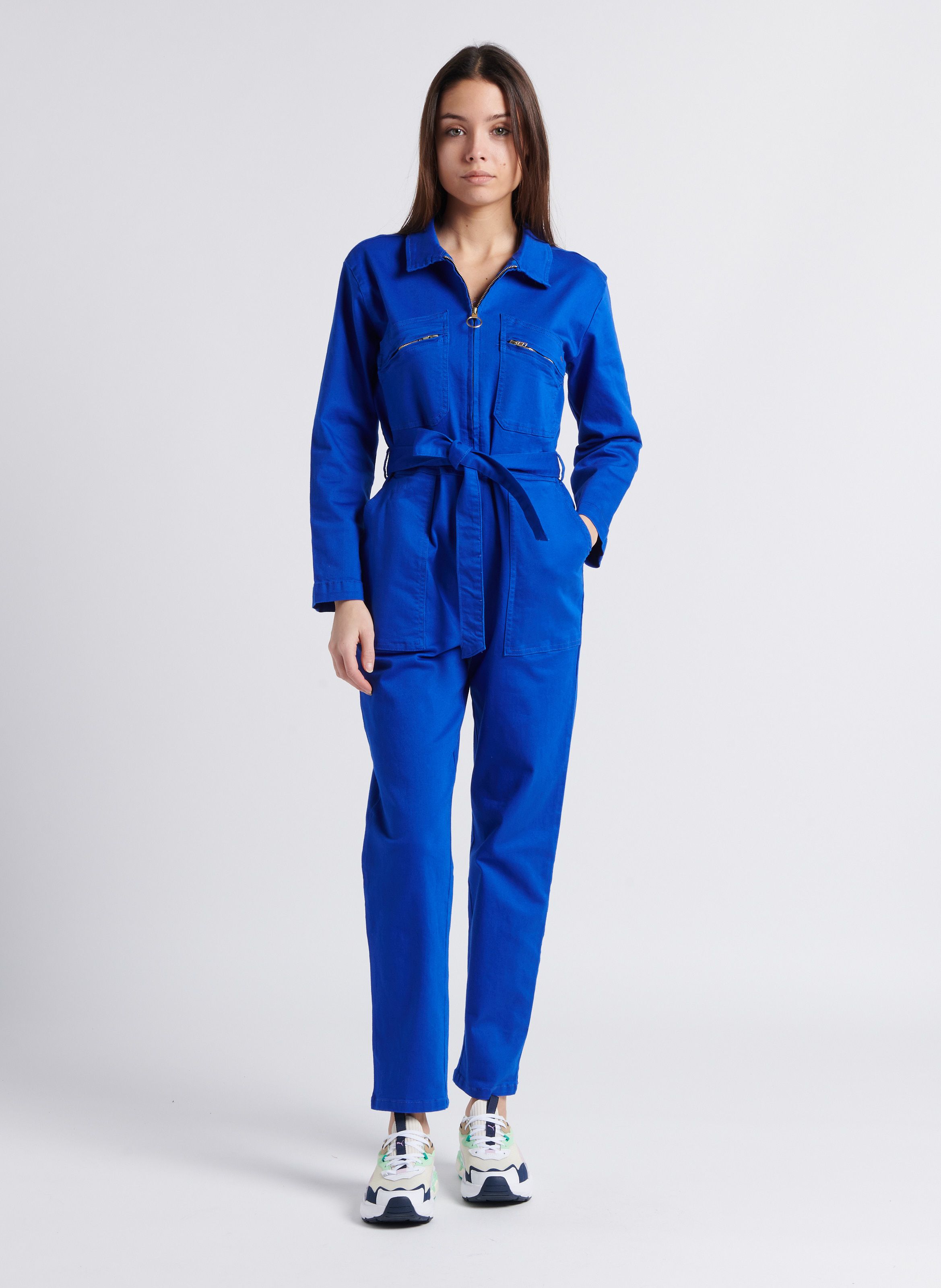 Cotton hot sale blend jumpsuit