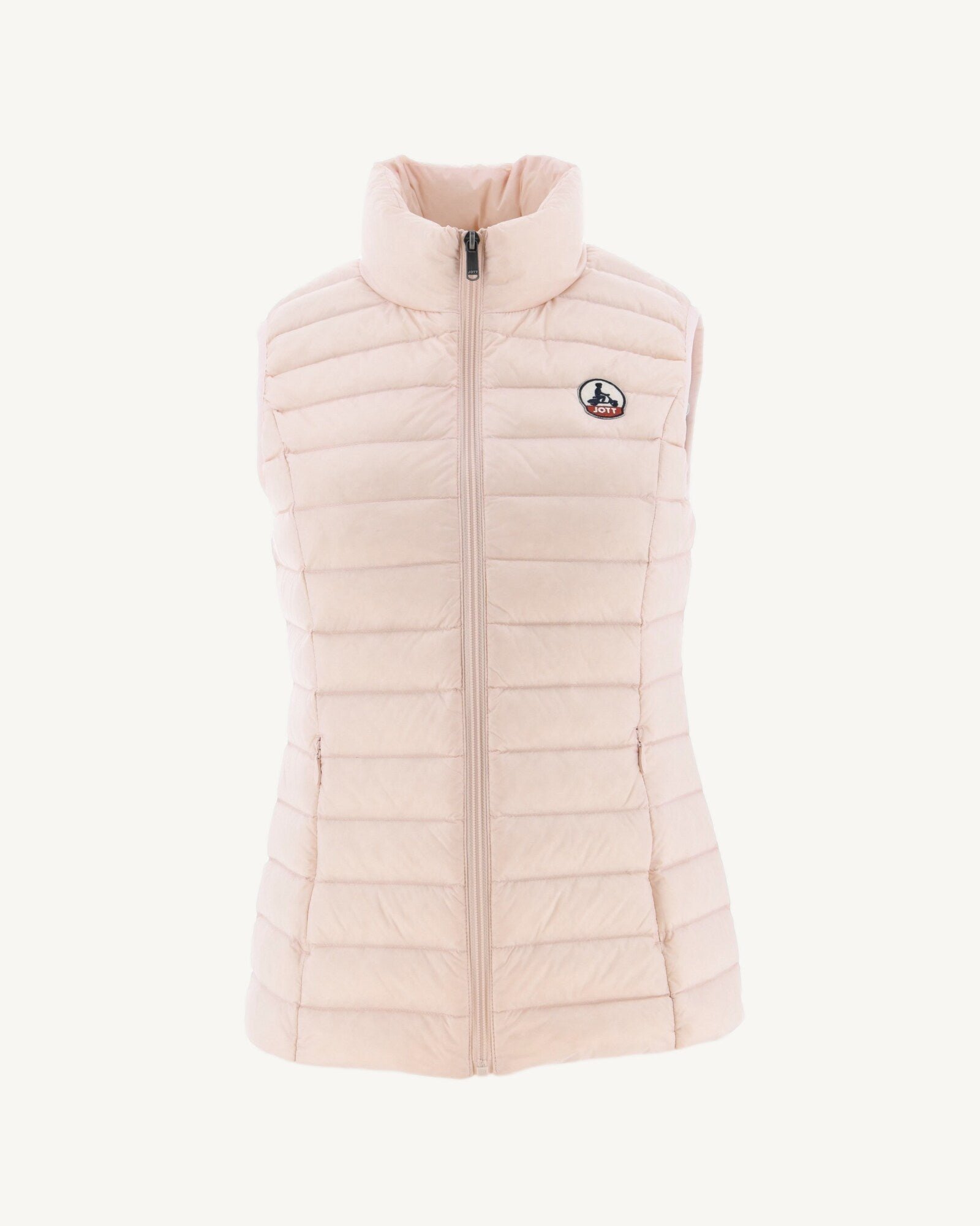 Sleeveless lightweight down vest seda JOTT Pink