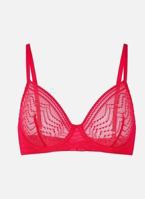 Cotton underwired bra | Pink by HUIT Cotton underwired bra Pink
