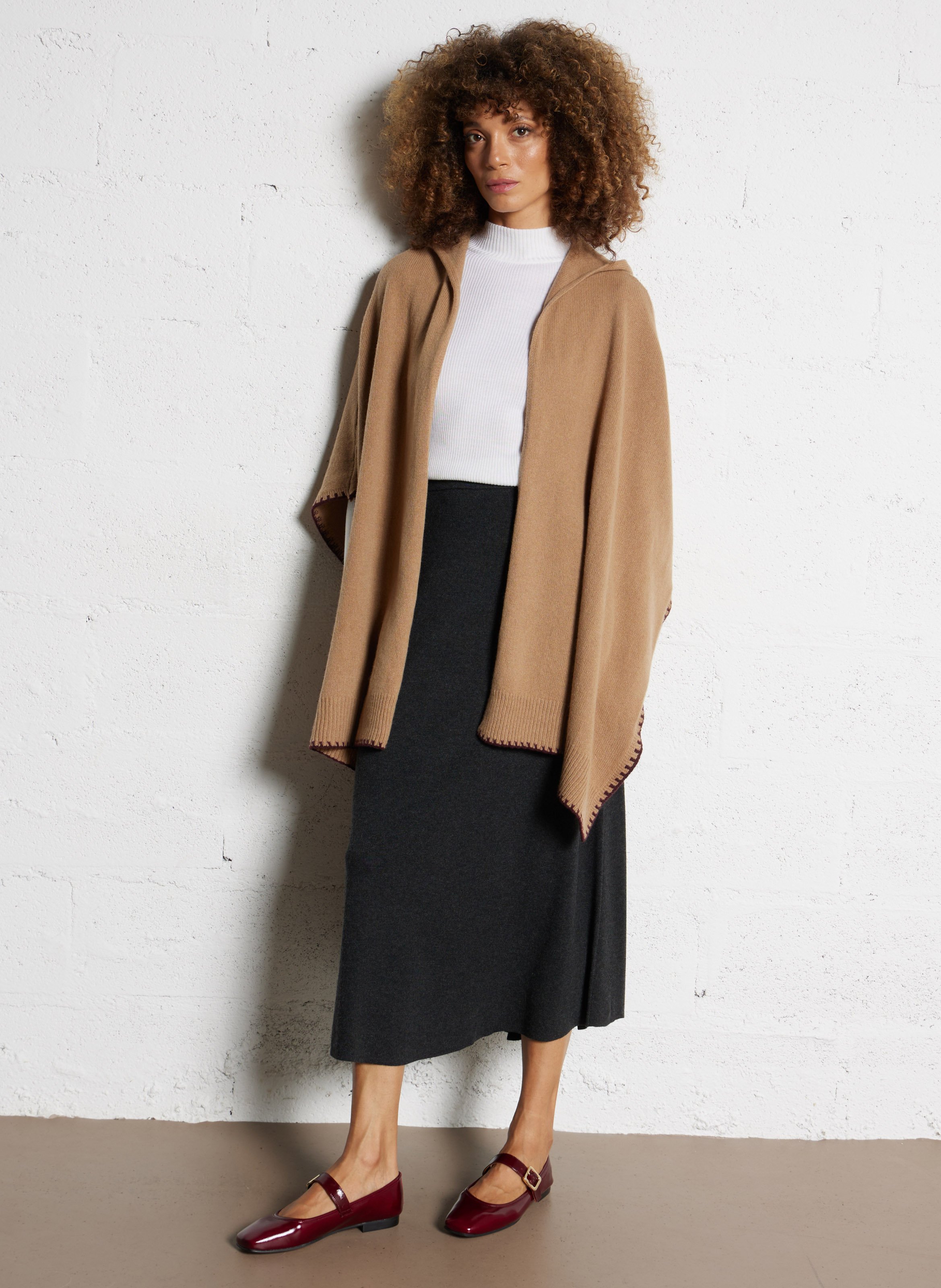 Ballerines en cuir MELLOW YELLOW Rouge