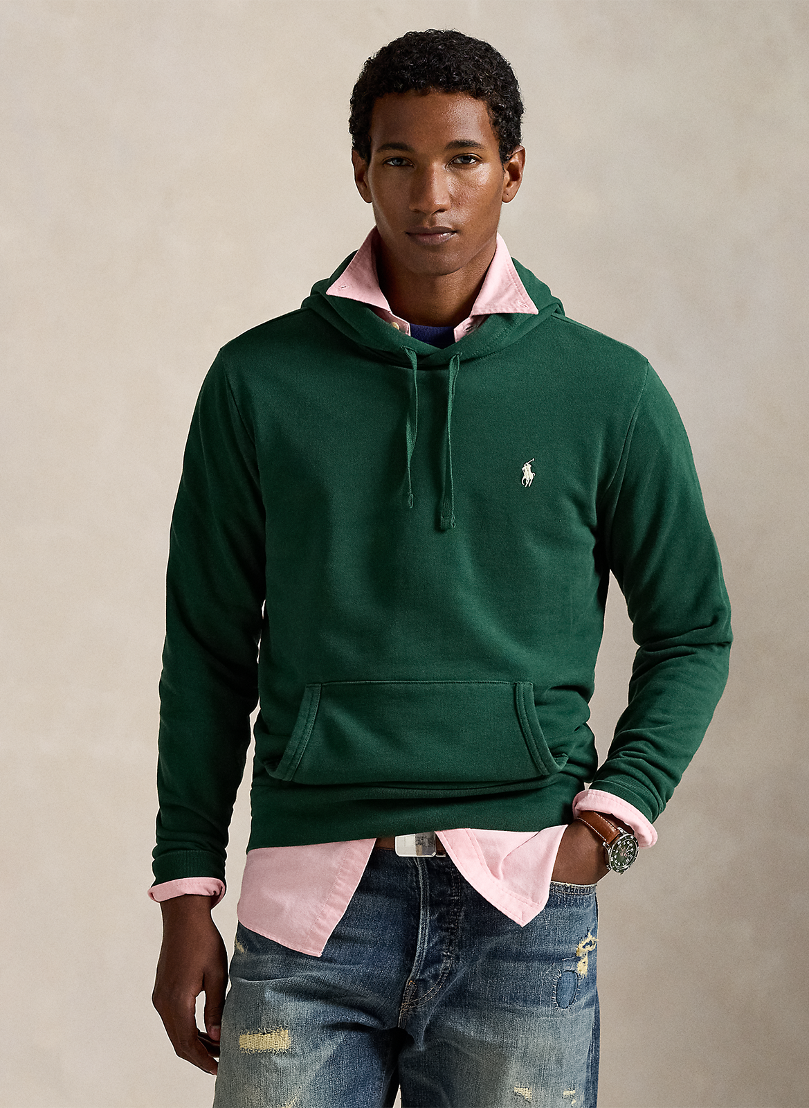 Sweat à capuche en coton POLO RALPH LAUREN