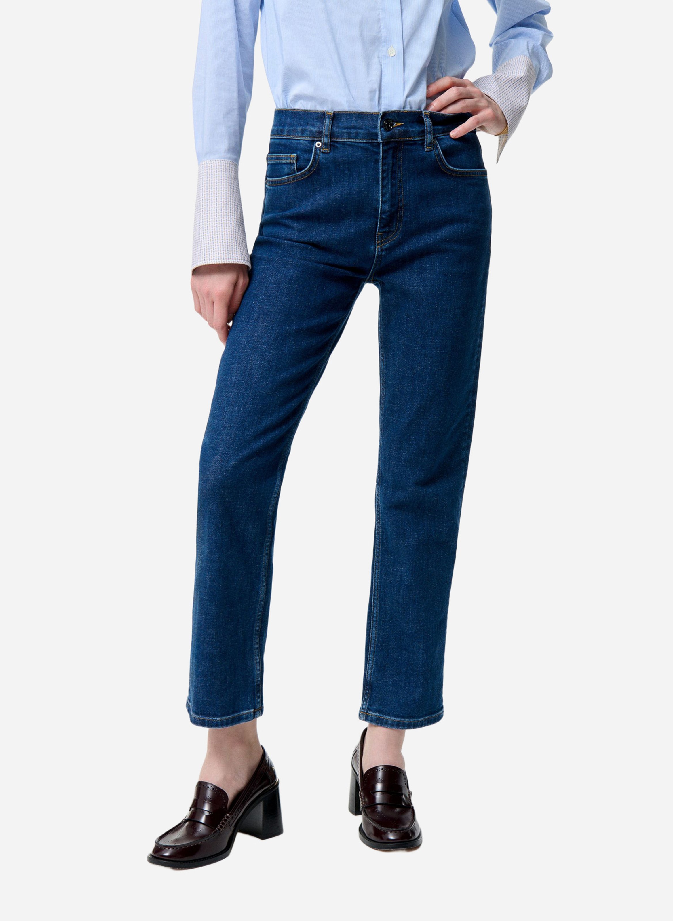 Rechte jeans VANESSA BRUNO Blauw