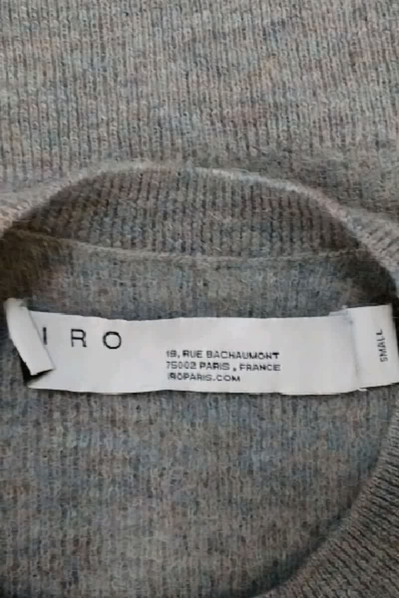 Sweater IRO - Seconde Main Grey