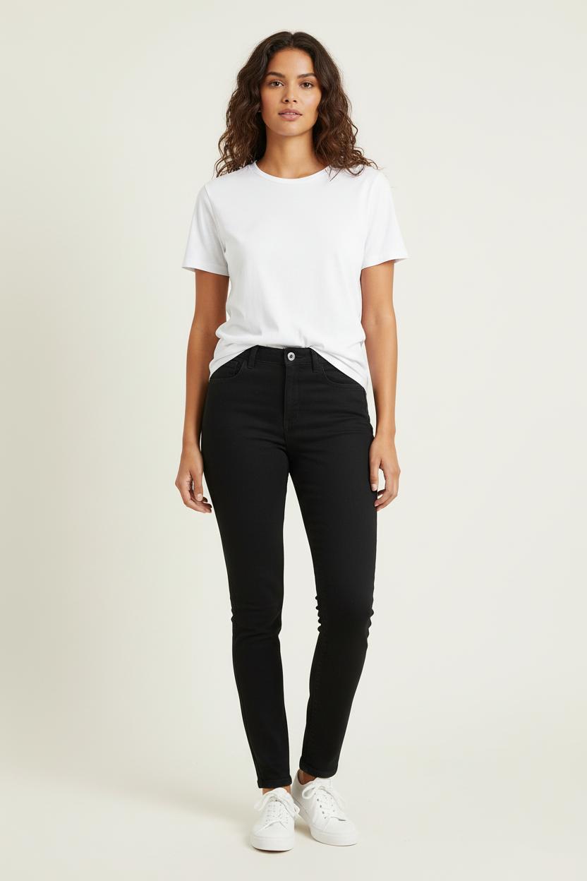 Cropped slim jeans with studs A.P.C - Seconde main Black