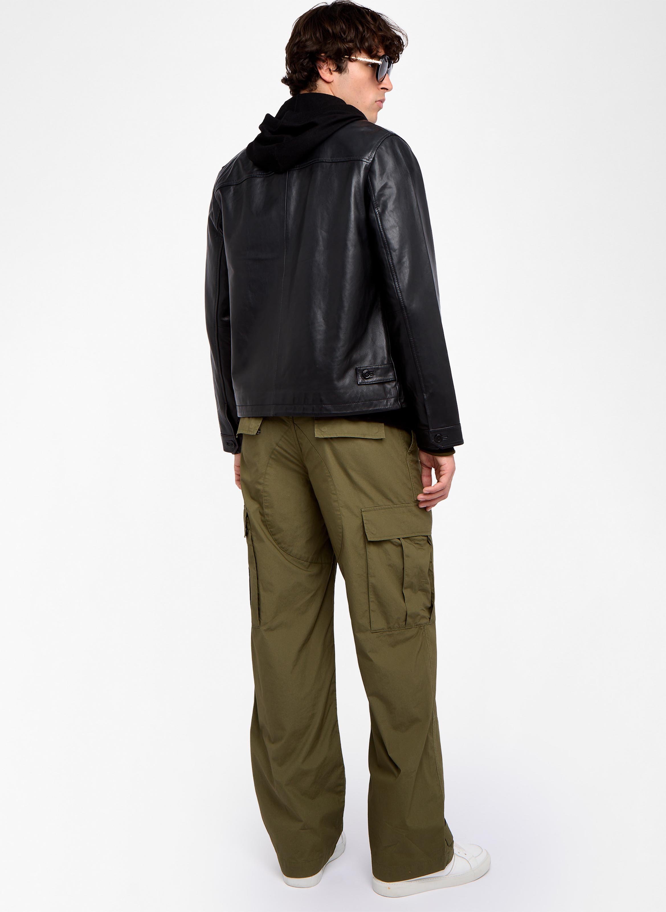 Katoenen straight fit pantalon ZADIG&VOLTAIRE Kaki