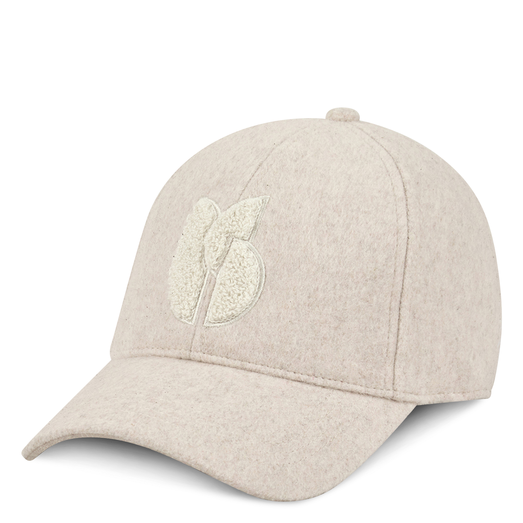 Casquette unie à logo sherpa BA&SH Beige