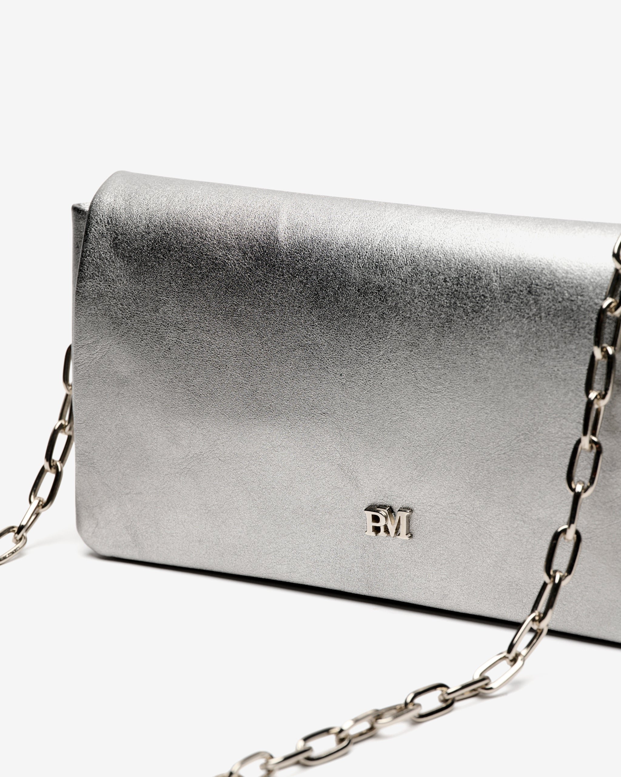 Yellow leather evening bag PEDRO MIRALLES Golden