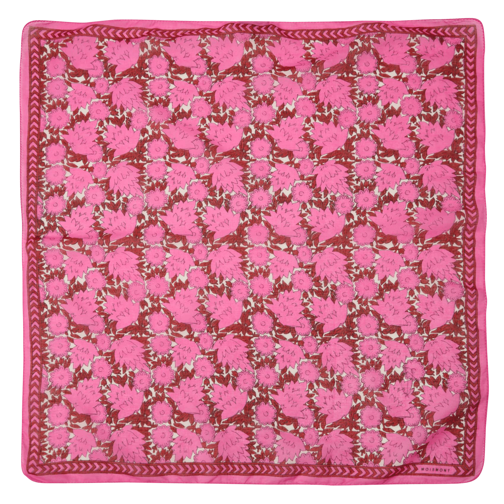 Foulard imprimé en coton MOISMONT
