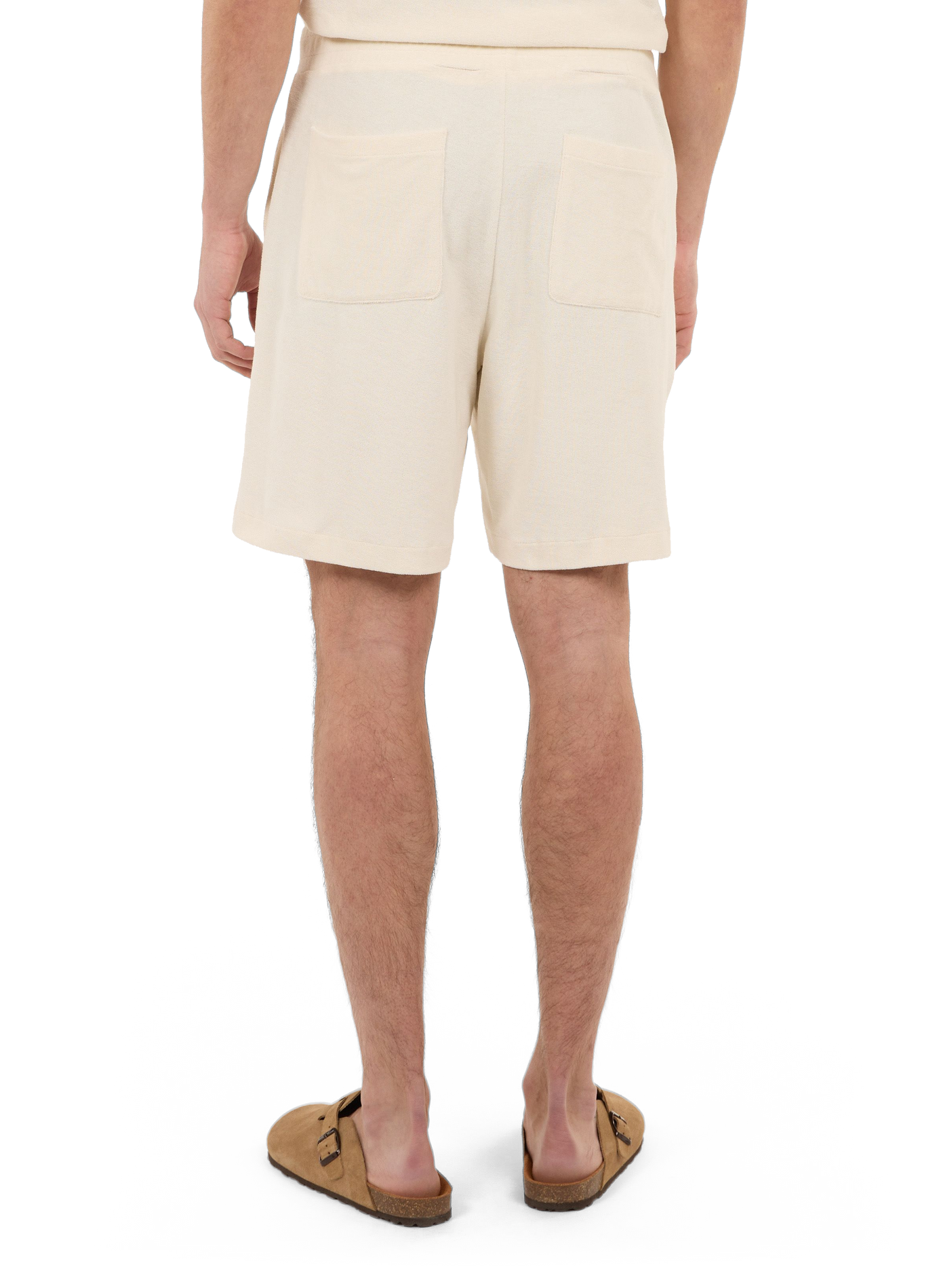 Straight cotton shorts SAISON 1865 Beige