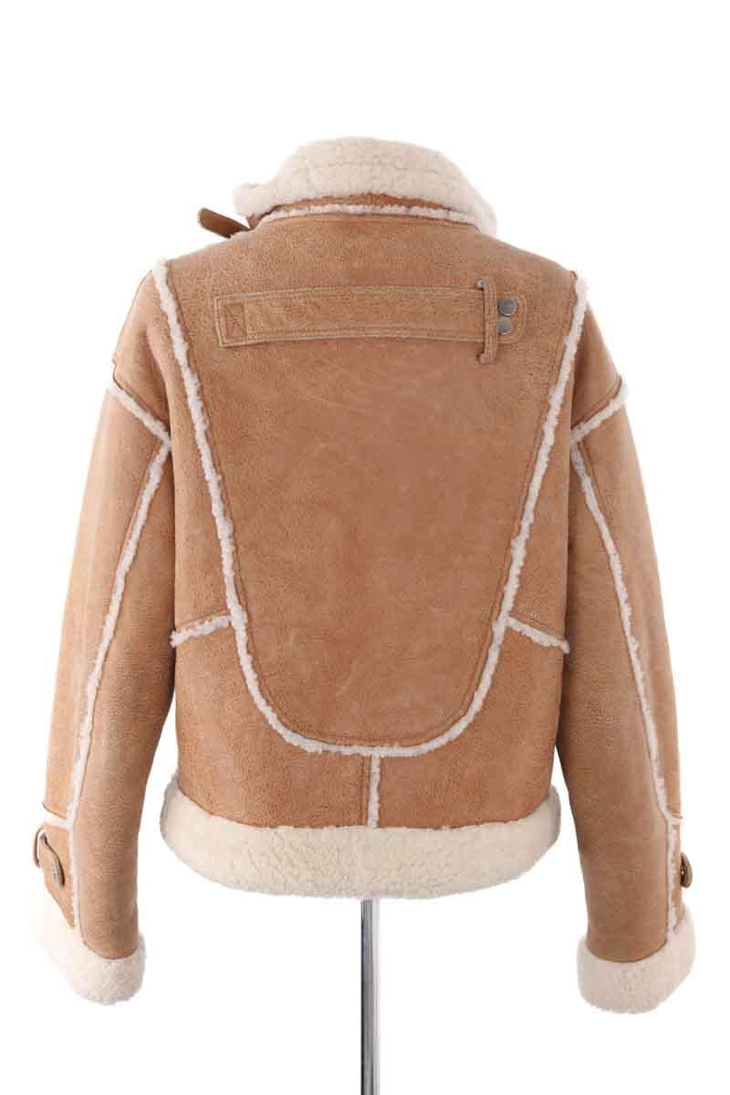 Peau lainée ACNE STUDIOS - Seconde Main Beige