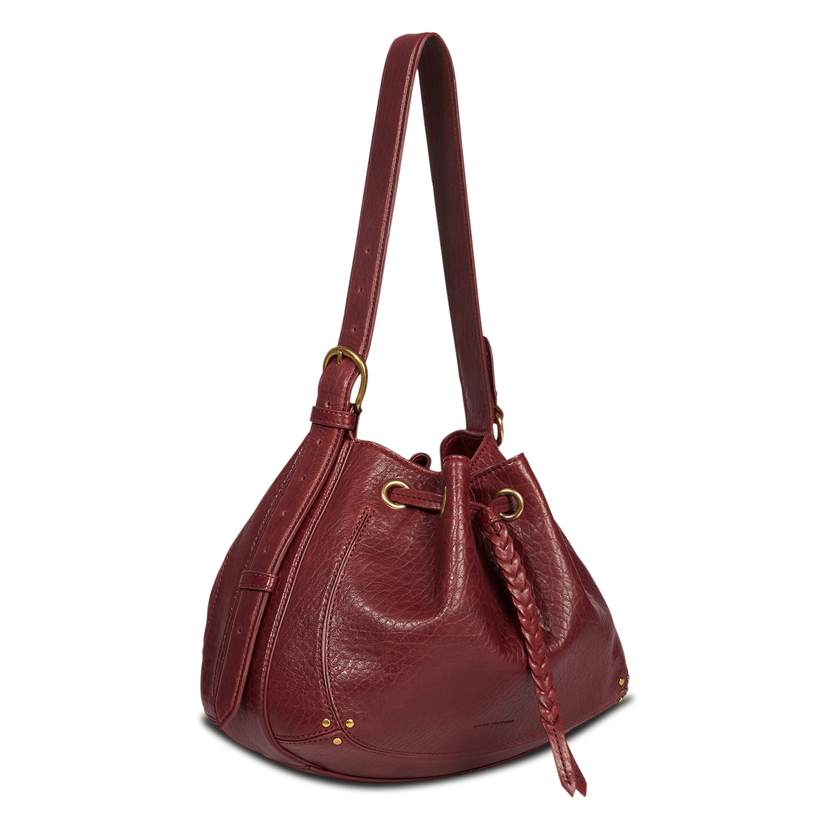 Leather handbag JEROME DREYFUSS Red