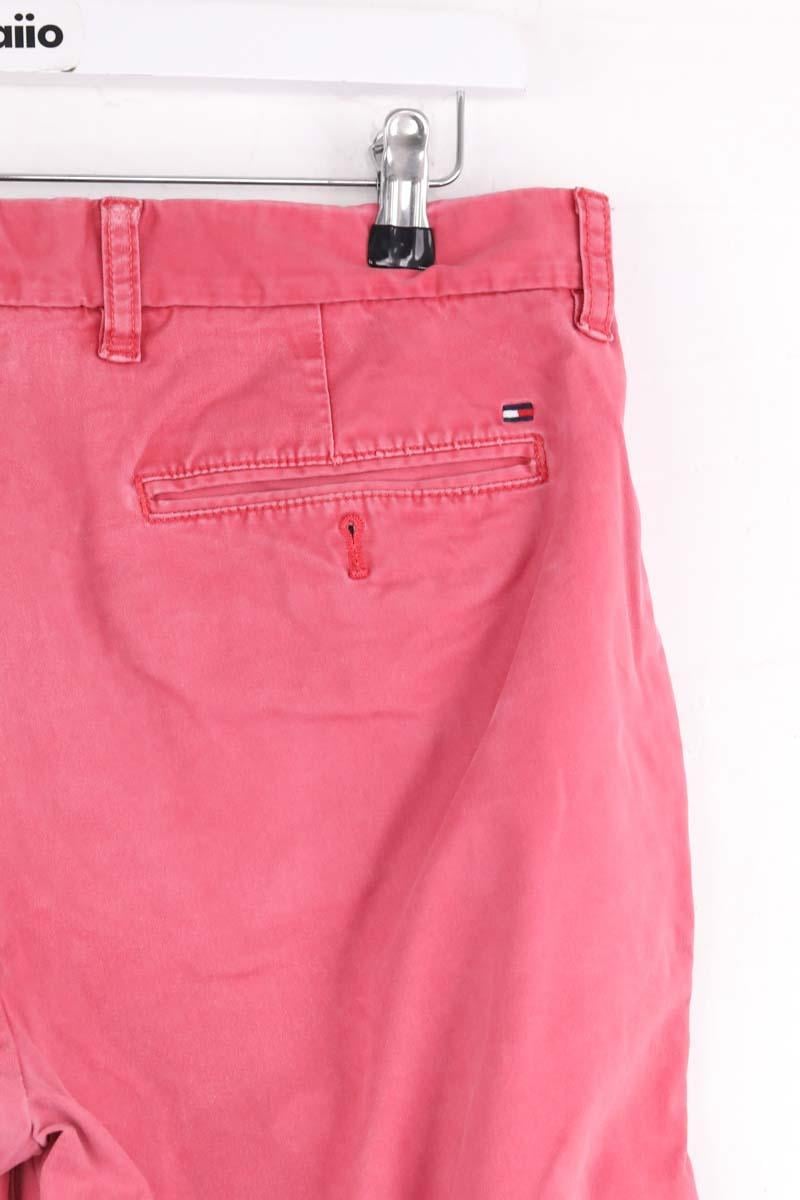 Pantalon droit TOMMY HILFIGER - SECONDE MAIN Rose
