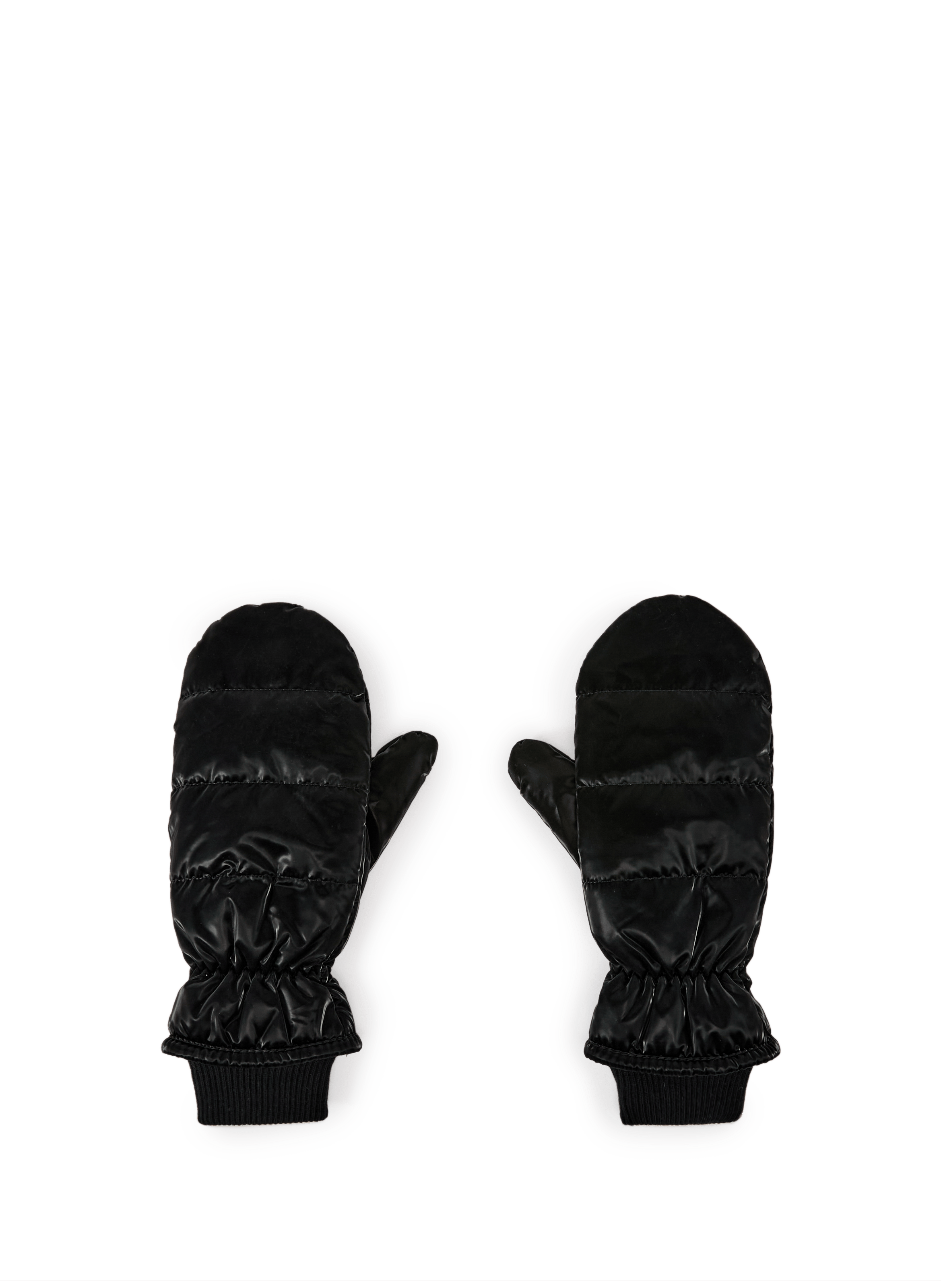 Quilted mittens SAISON 1865 Black