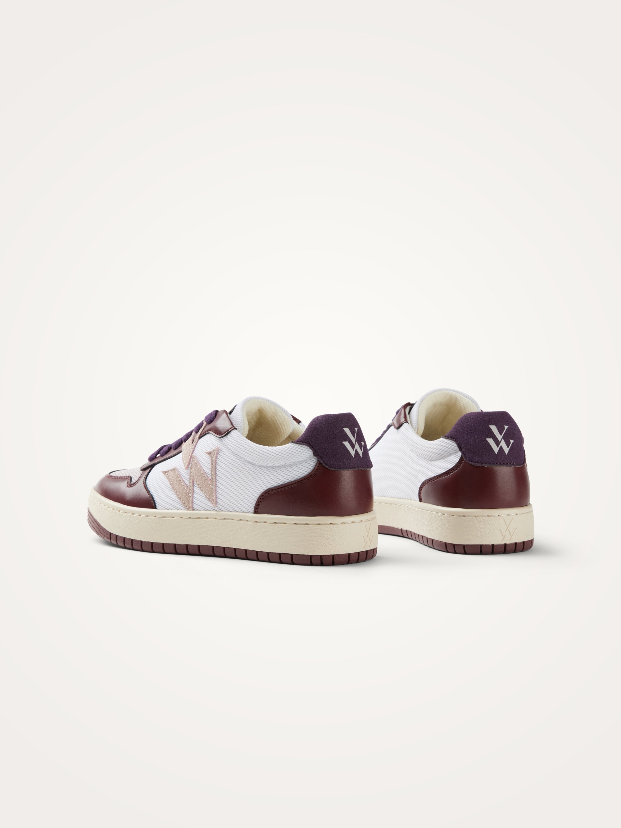Monogram thick sole sneakers VANESSA WU Red