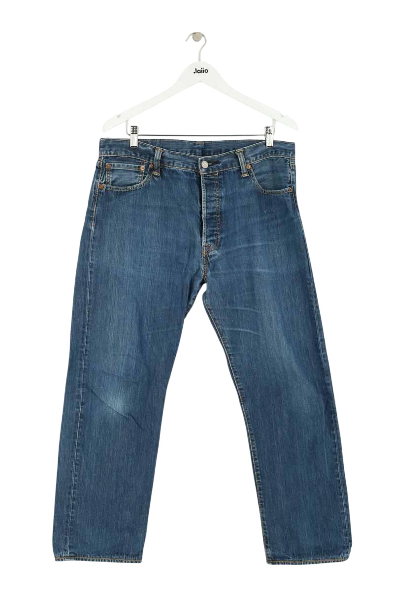 501 Wide Leg Jeans LEVI'S - Seconde main Blue