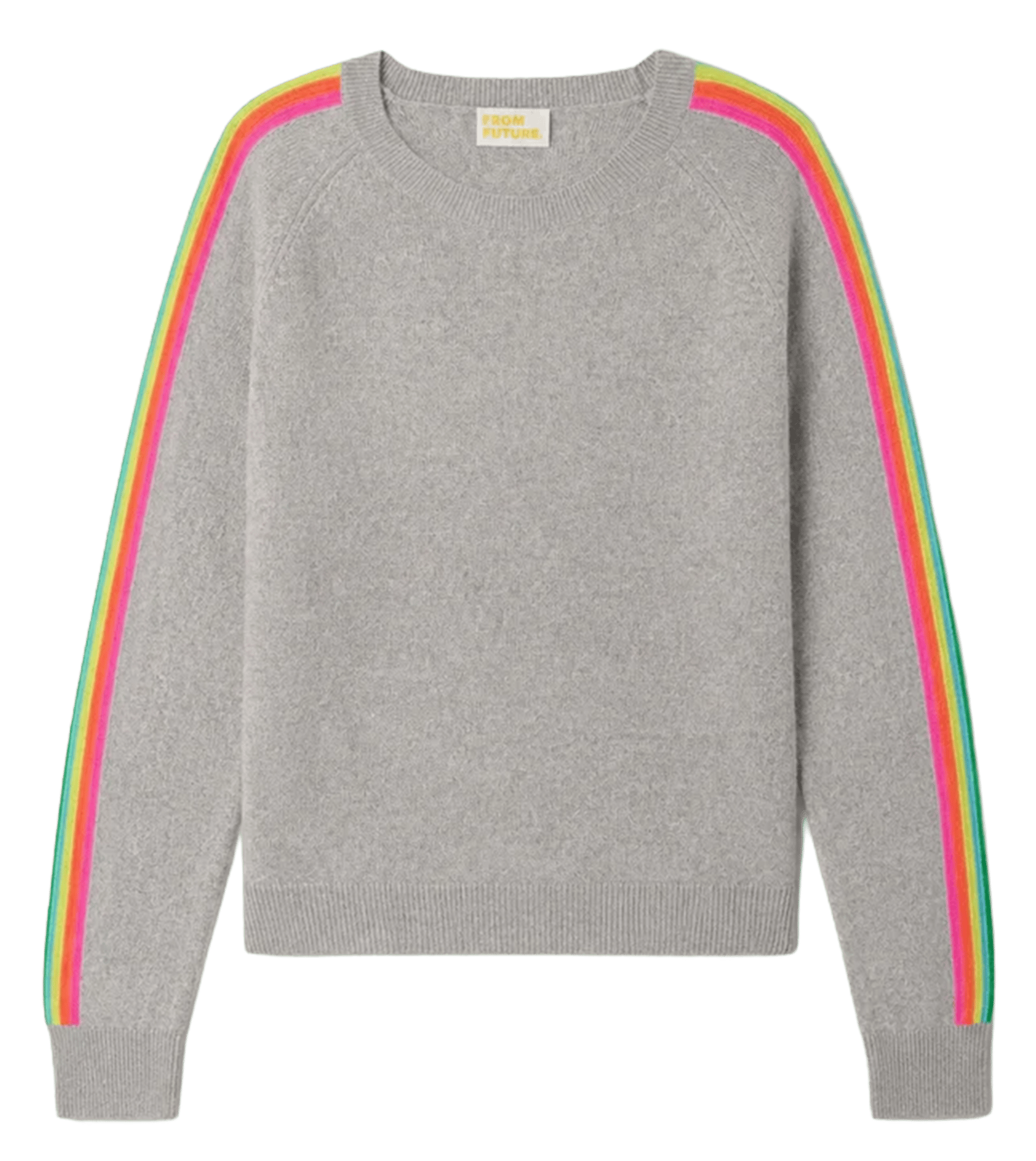 Pull droit en cachemire | Grijs FROM FUTURE Dames