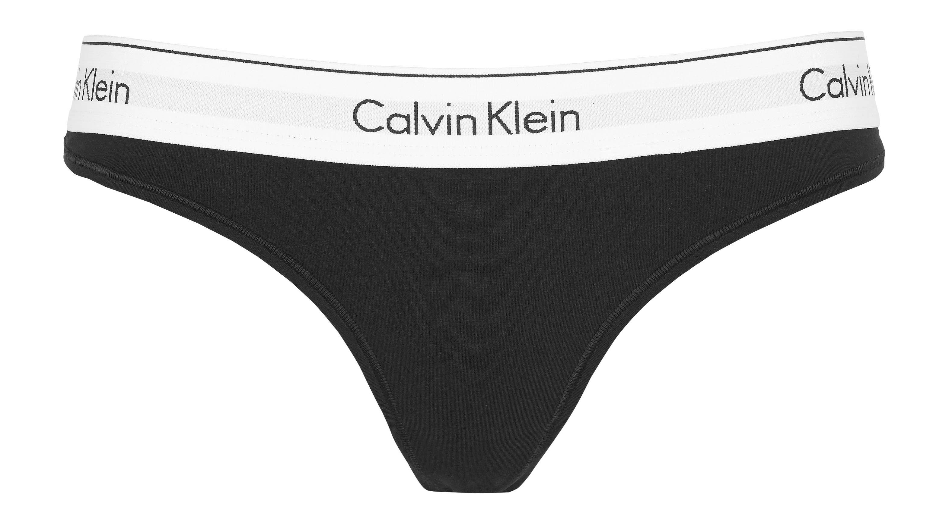 Cotton string CALVIN KLEIN UNDERWEAR Black