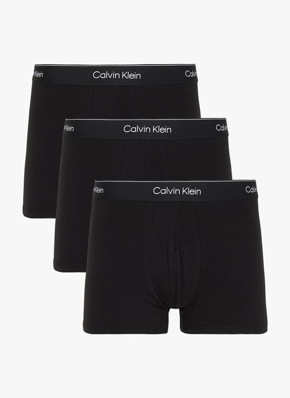 Conjunto De Tres Calzoncillos De Algodon Mezclado Black W Black Wb Calvin Klein Underwear Hombre 000NB3963A TM6 BLACK W BLACK WB Place des Tendances Espana