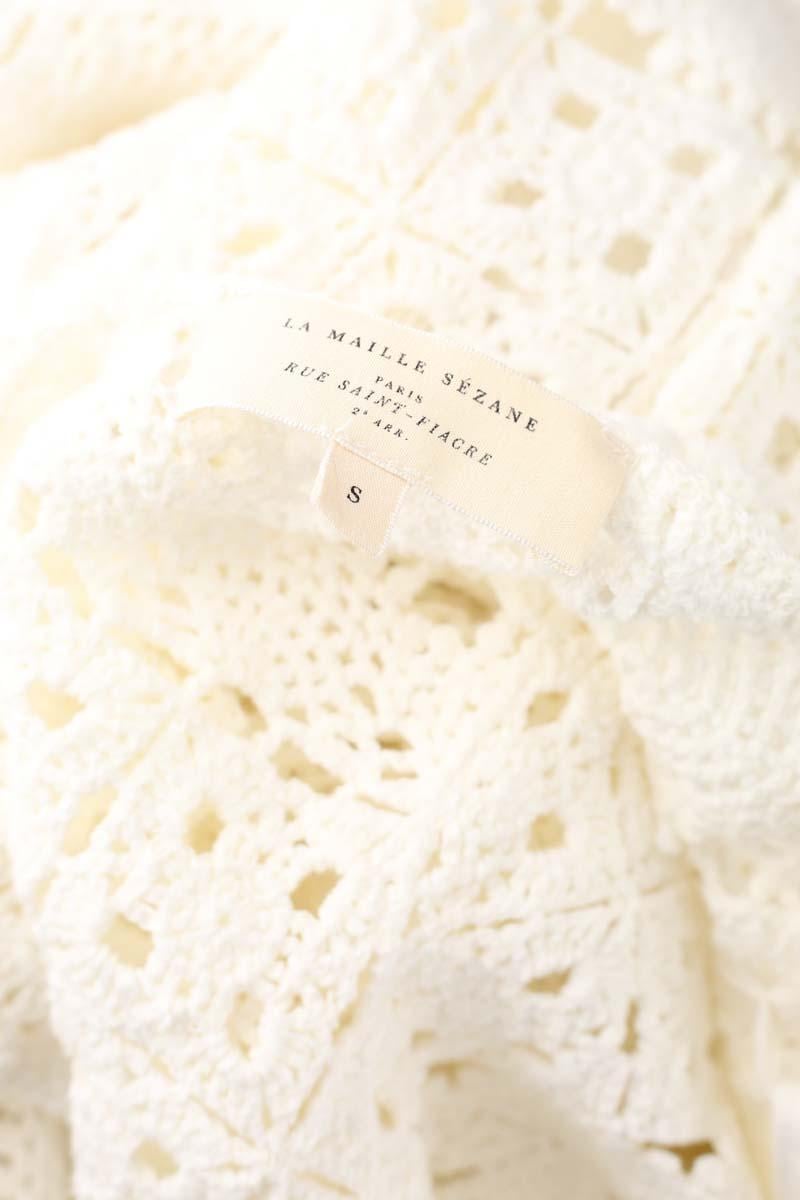 Cotton dress SEZANE - Seconde main White