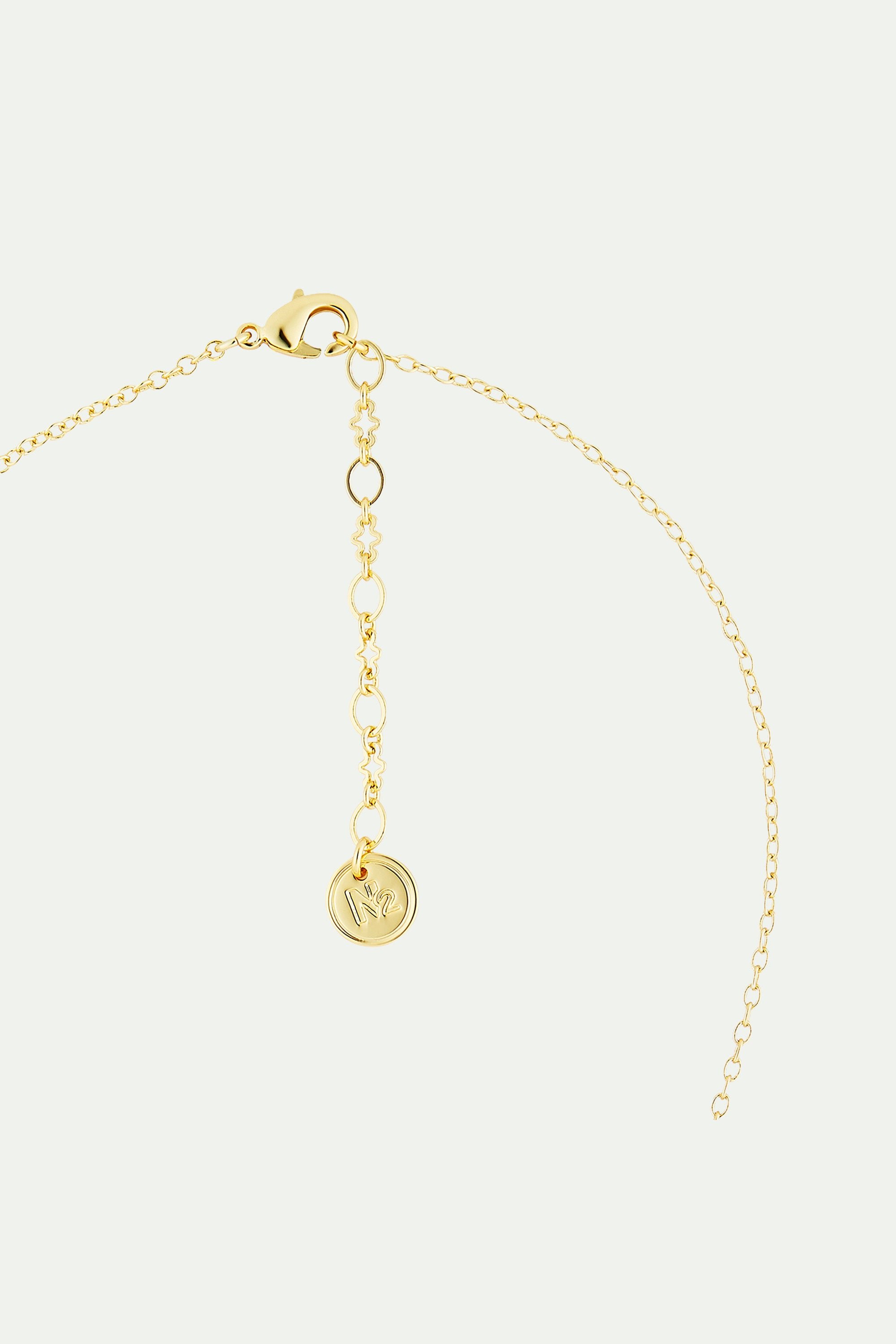 Collier pendentif cendrillon et scooter-citrouille LES NEREIDES Multicolore