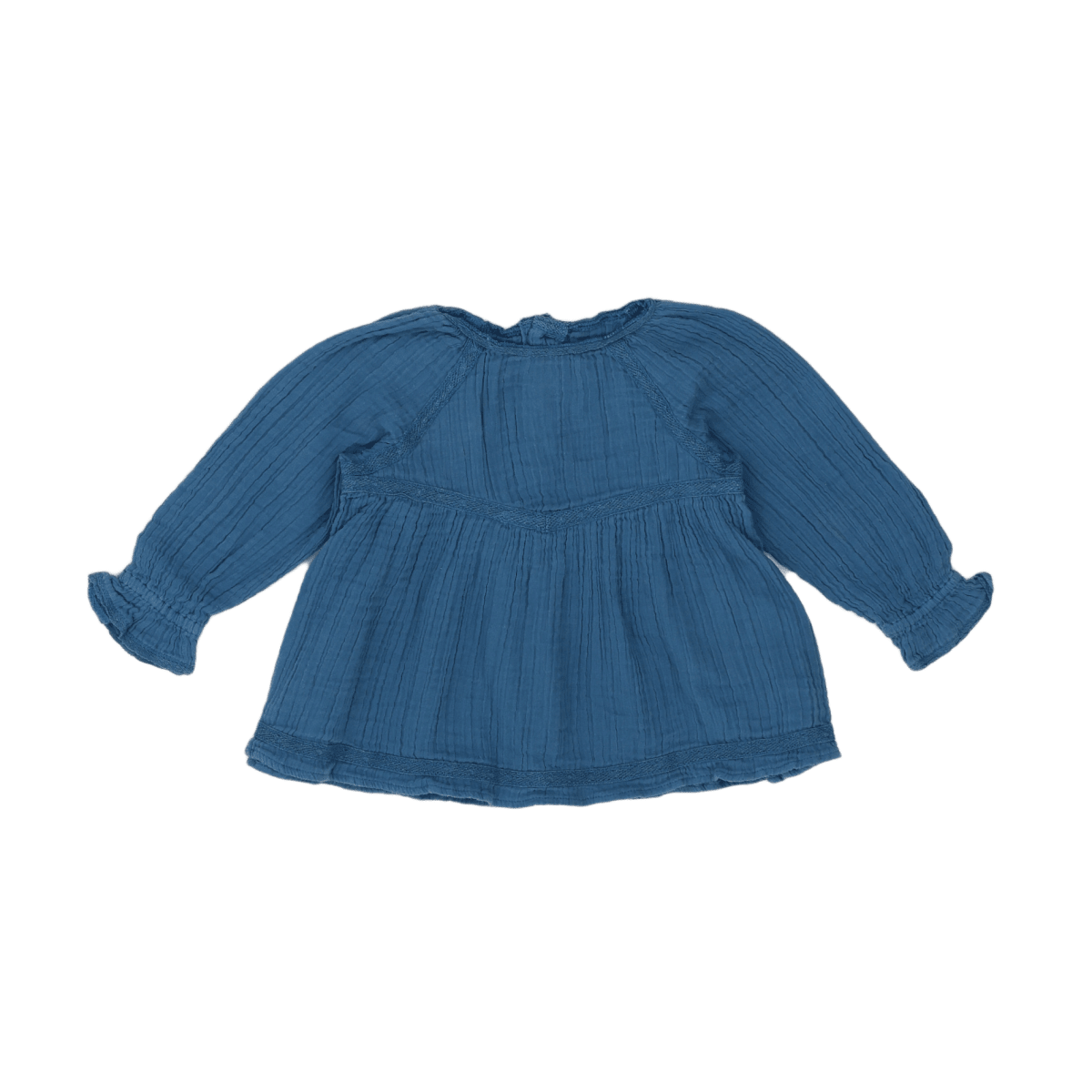 Blue baby dress - 18 months BONTON - Seconde Main Blue