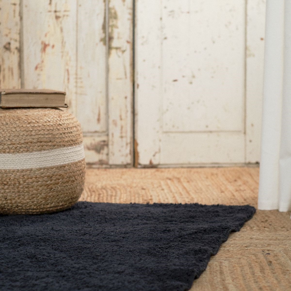 Tufted cotton rug TODAY LINGE DE MAISON Grey