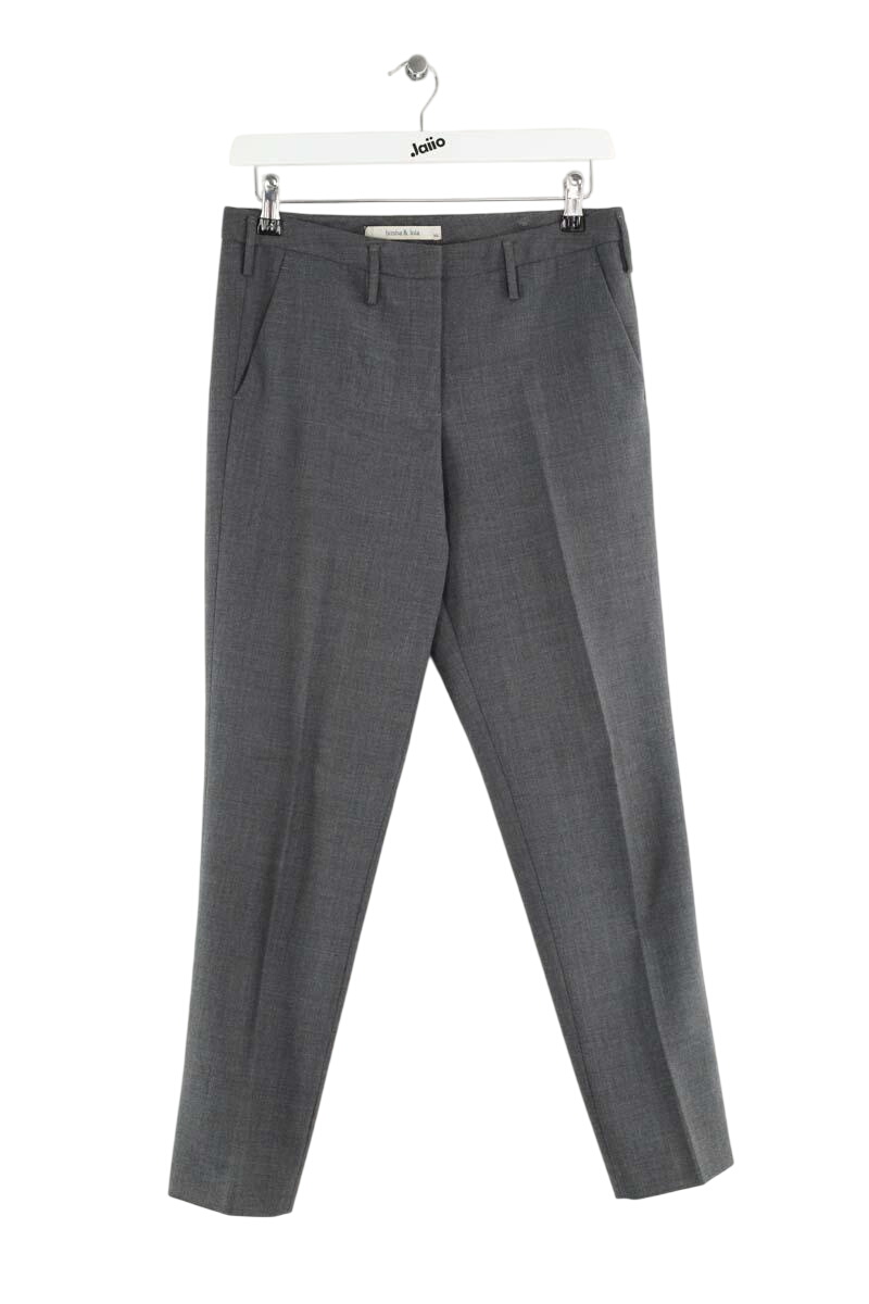 Alpha slim wool trousers BIMBA Y LOLA - Seconde main Grey