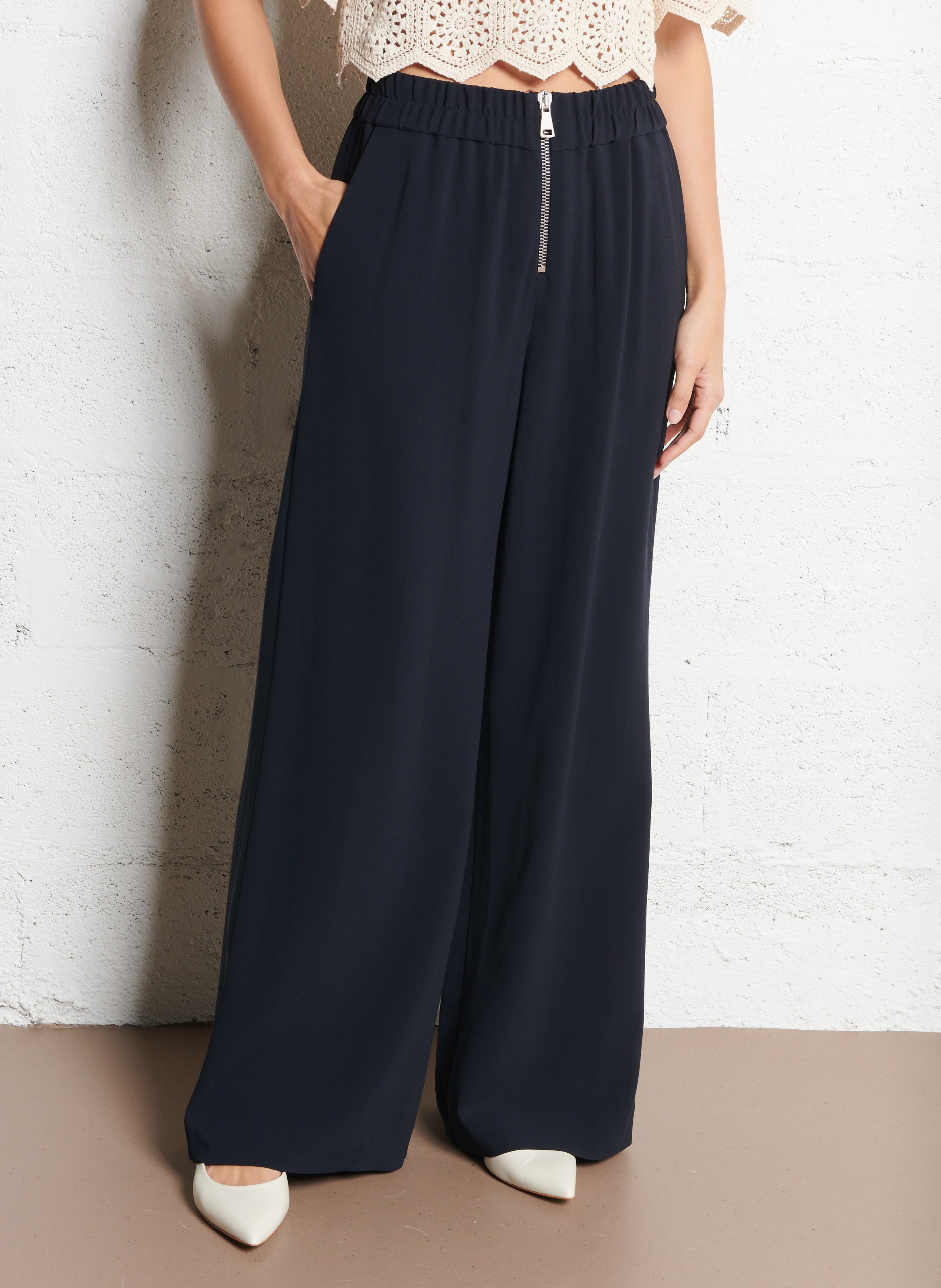 Pantalon large  BA&SH Bleu