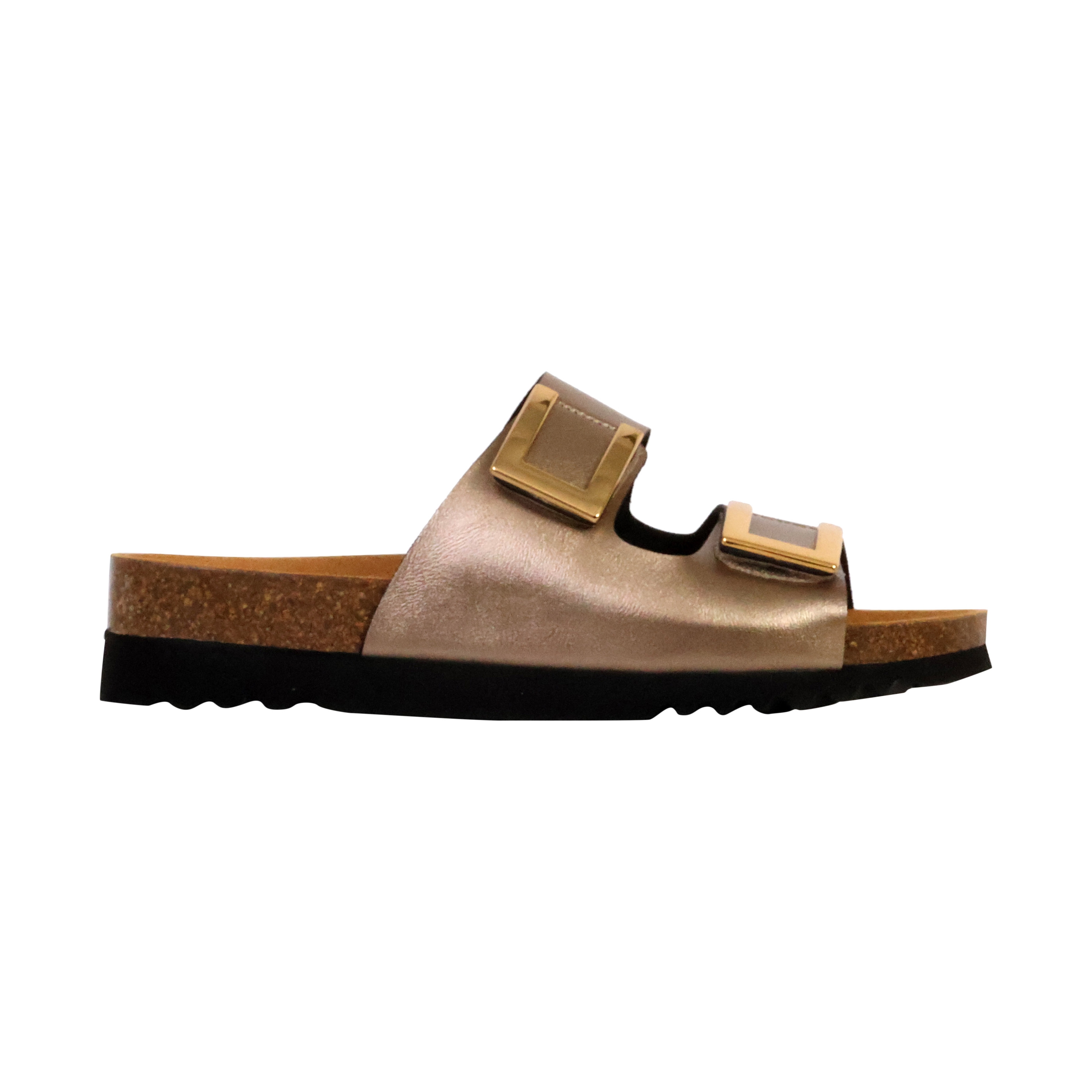 Slip-on wedge mules Monterey 2 Straps SCHOLL Brown