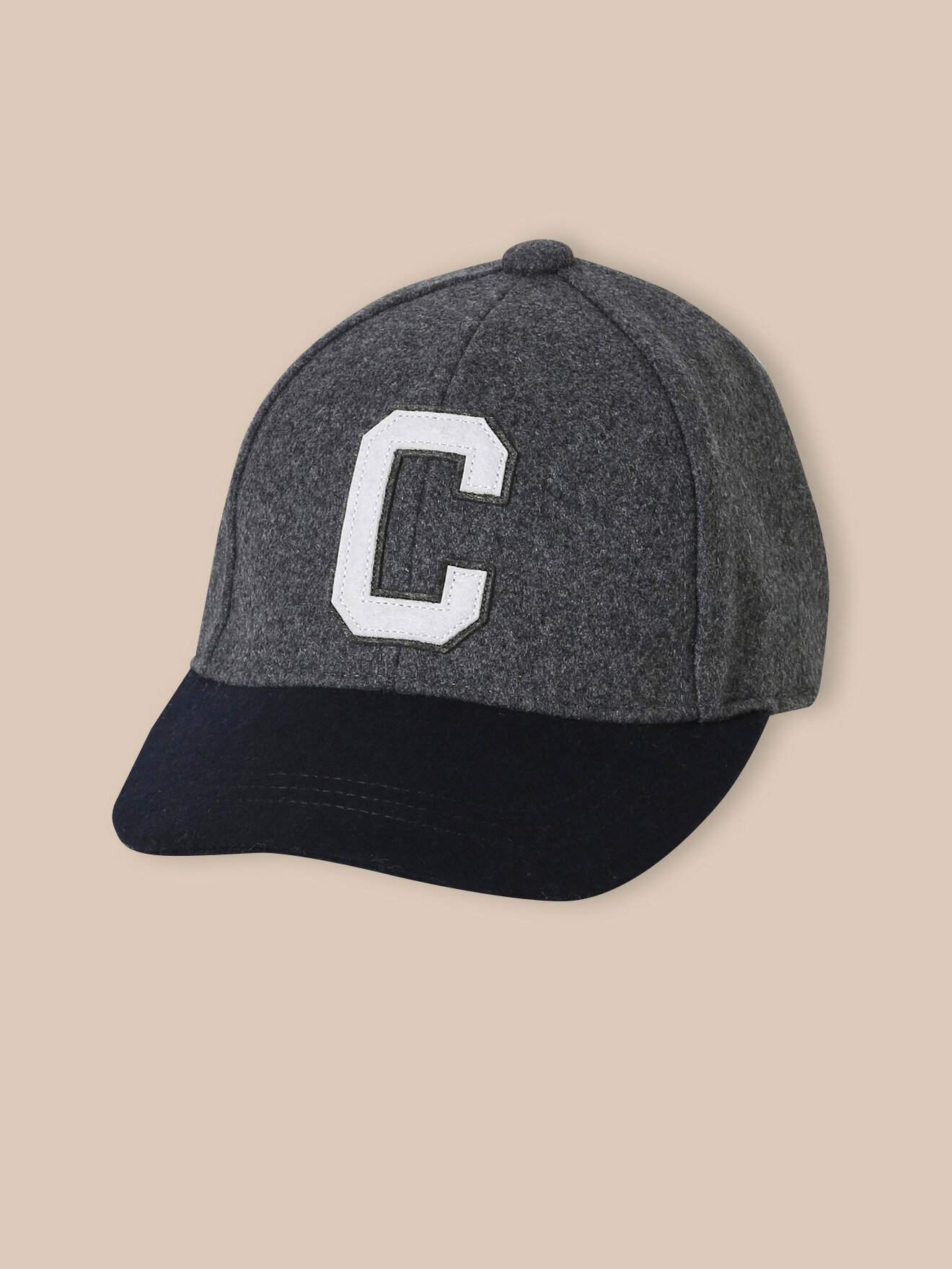 Two-tone cap CYRILLUS Grey