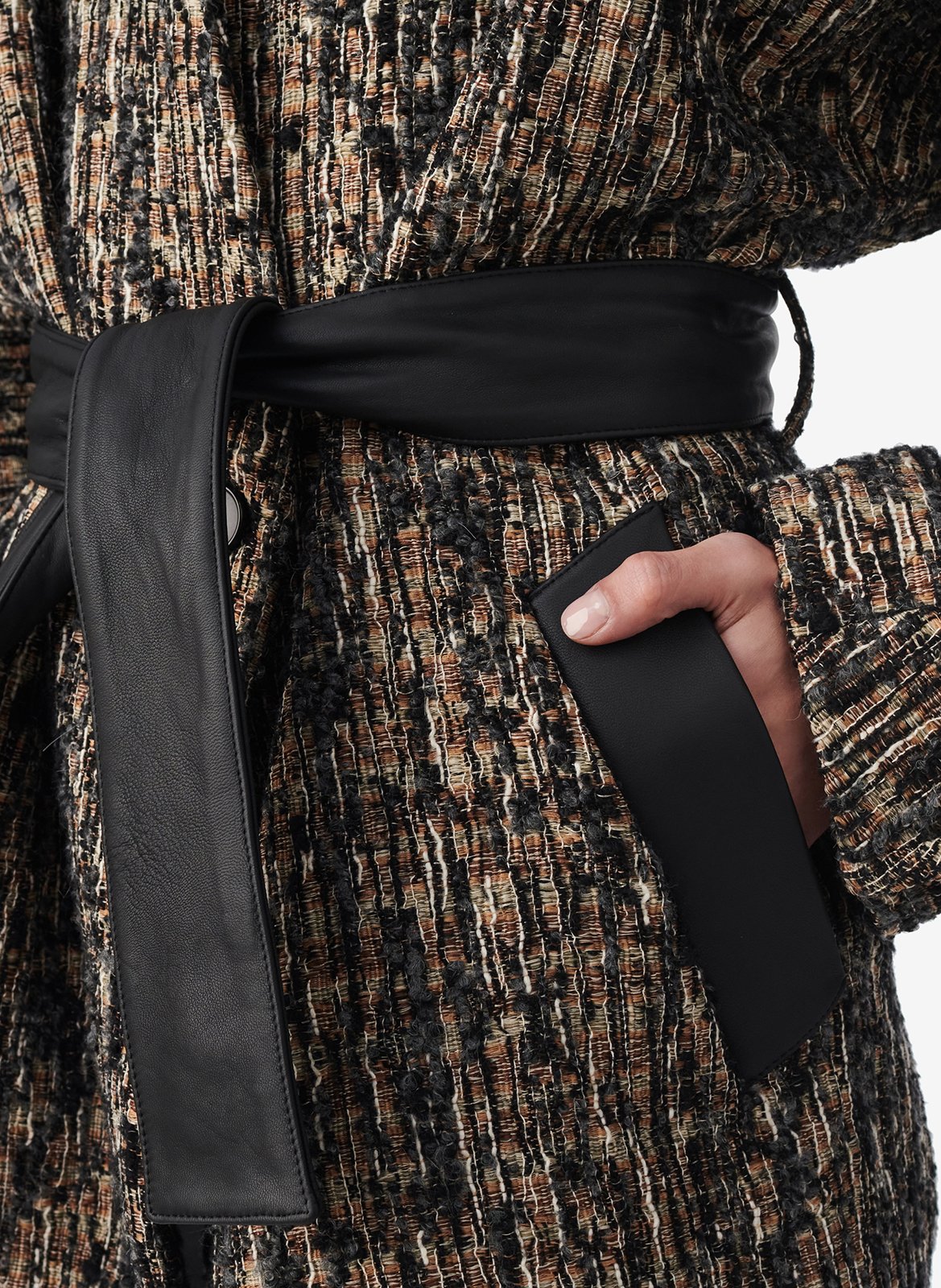 Veste oversize en tweed IRO Multicolore