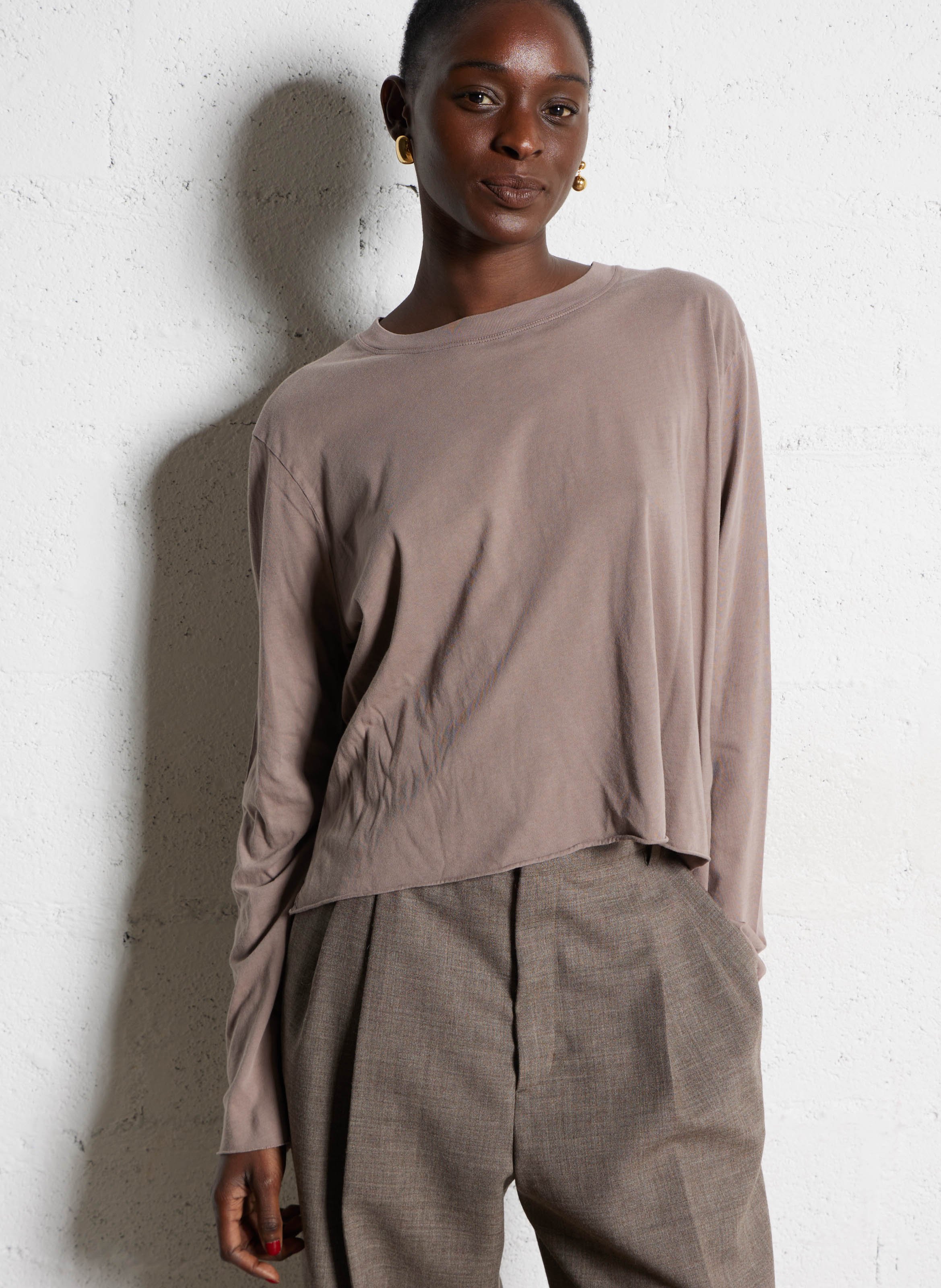 Tee-shirt ample en coton BELLEROSE Vert