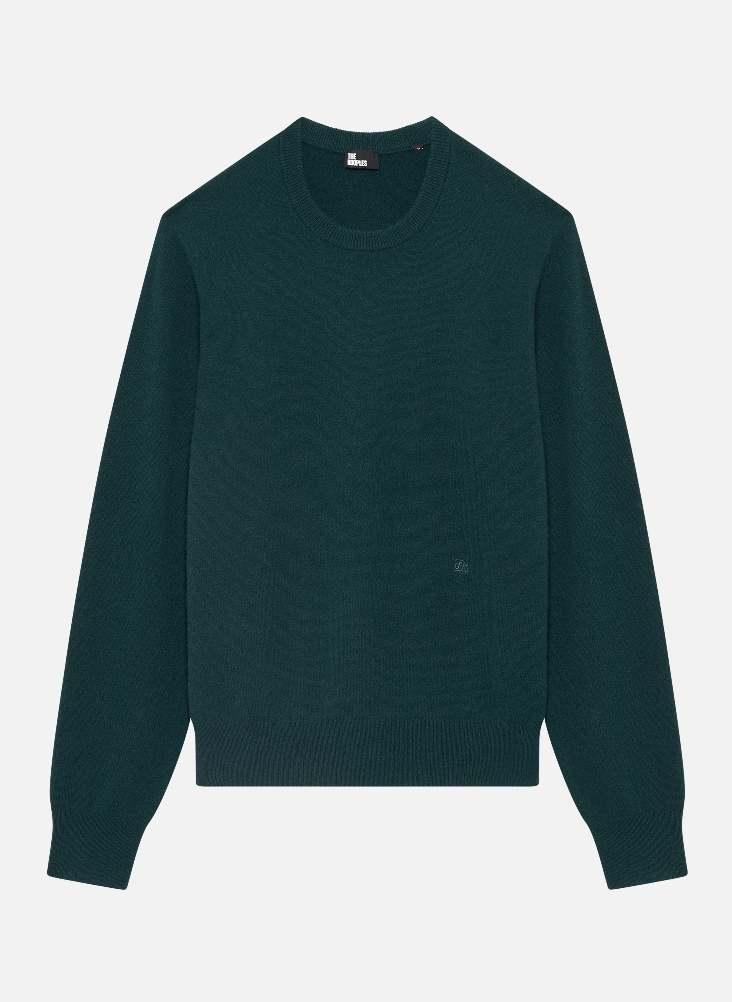 Belted cashmere sweater THE KOOPLES Green