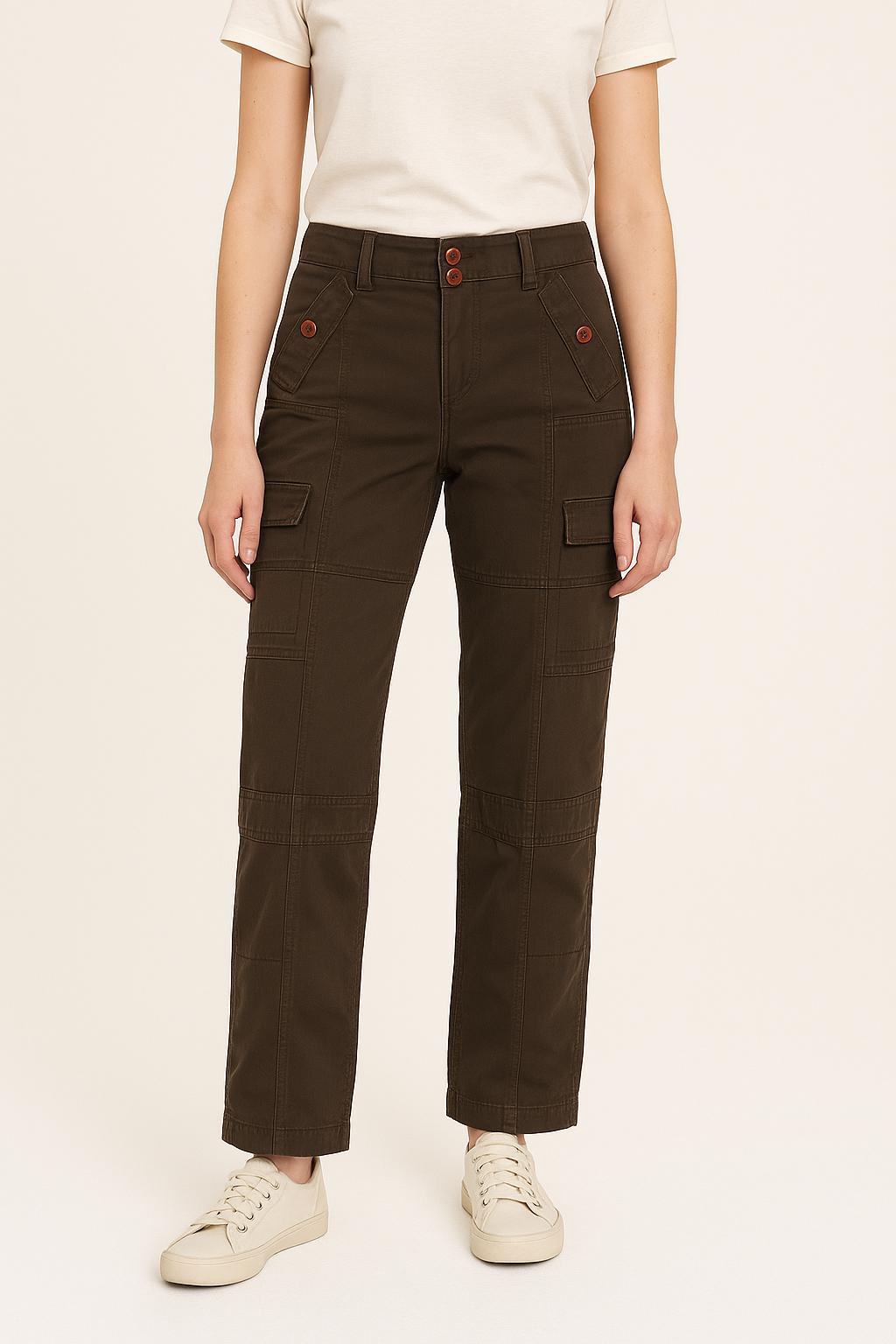 PANTS COMPTOIR DES COTONNIERS - Seconde main Brown