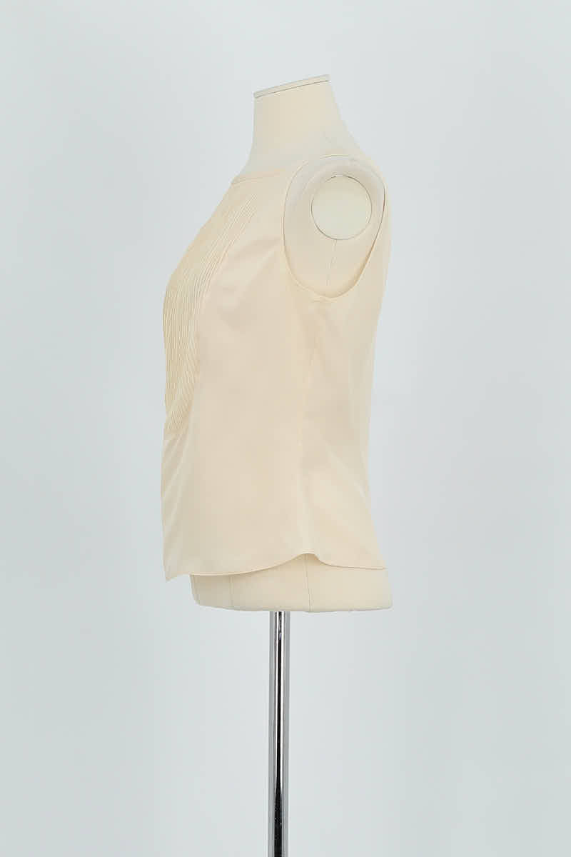 Azawood sleeveless top ARMANI - SECONDE MAIN Beige