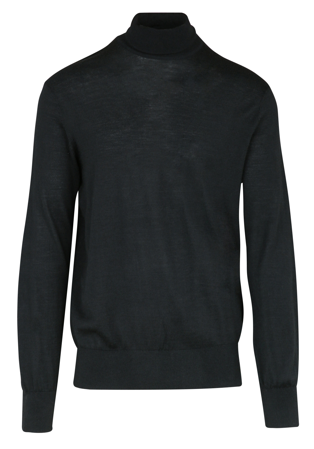 Straight knit turtleneck in wool blend MINIMUM Black