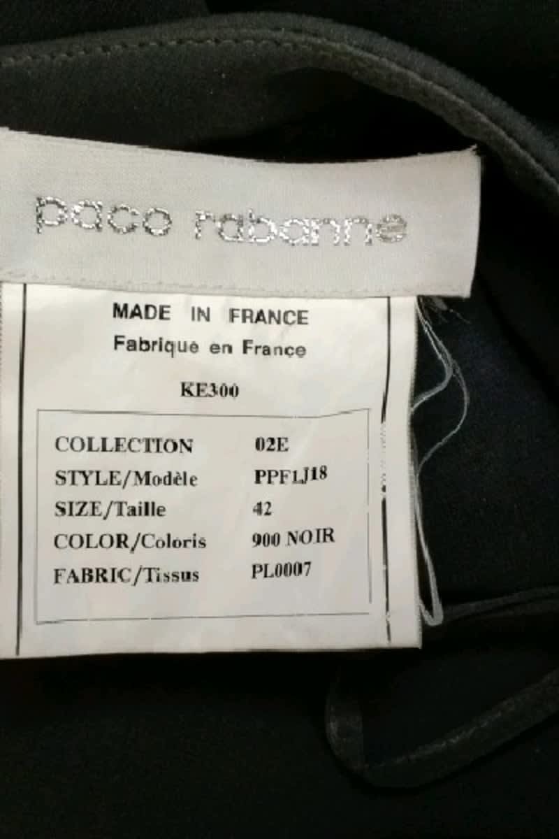 Skirt PACO RABANNE - Seconde Main Black