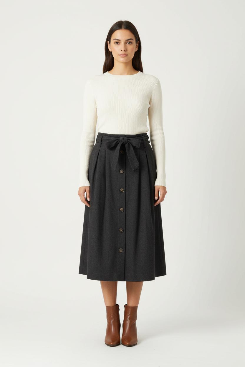 Short & midi skirt SEZANE - Seconde main Grey
