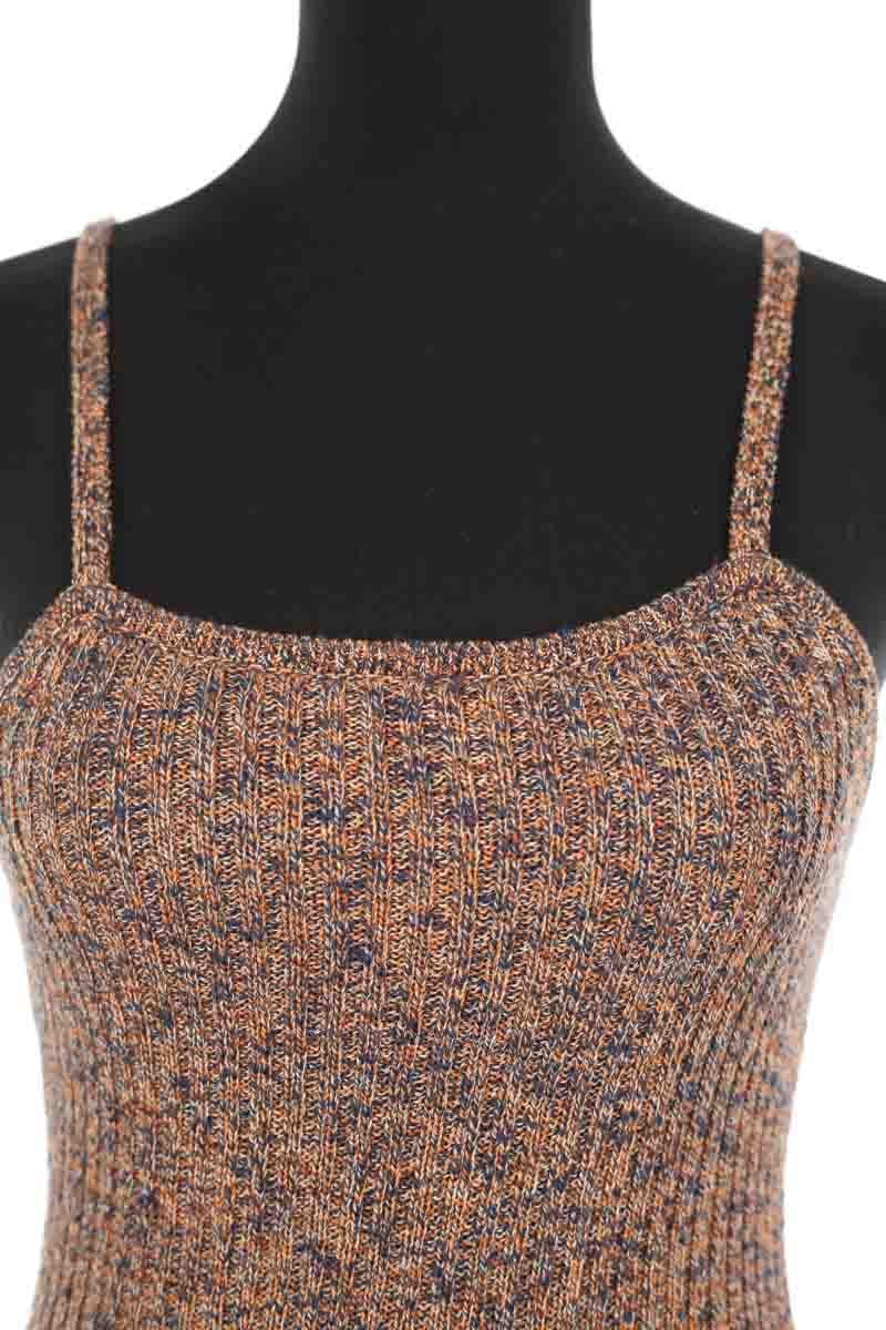 Azawood sleeveless top SEZANE - Seconde main Orange