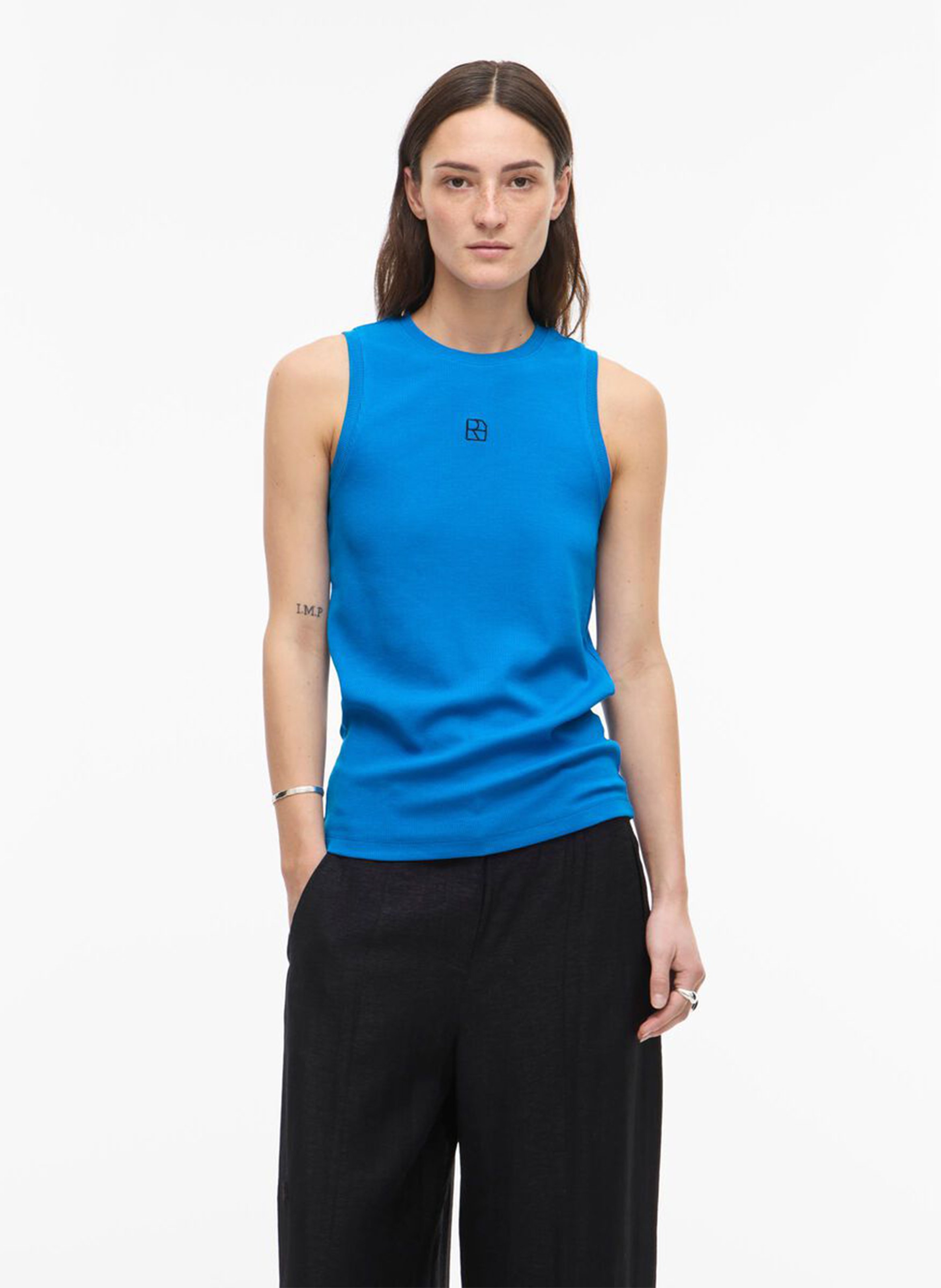 Round-neck top ROUGE EDIT