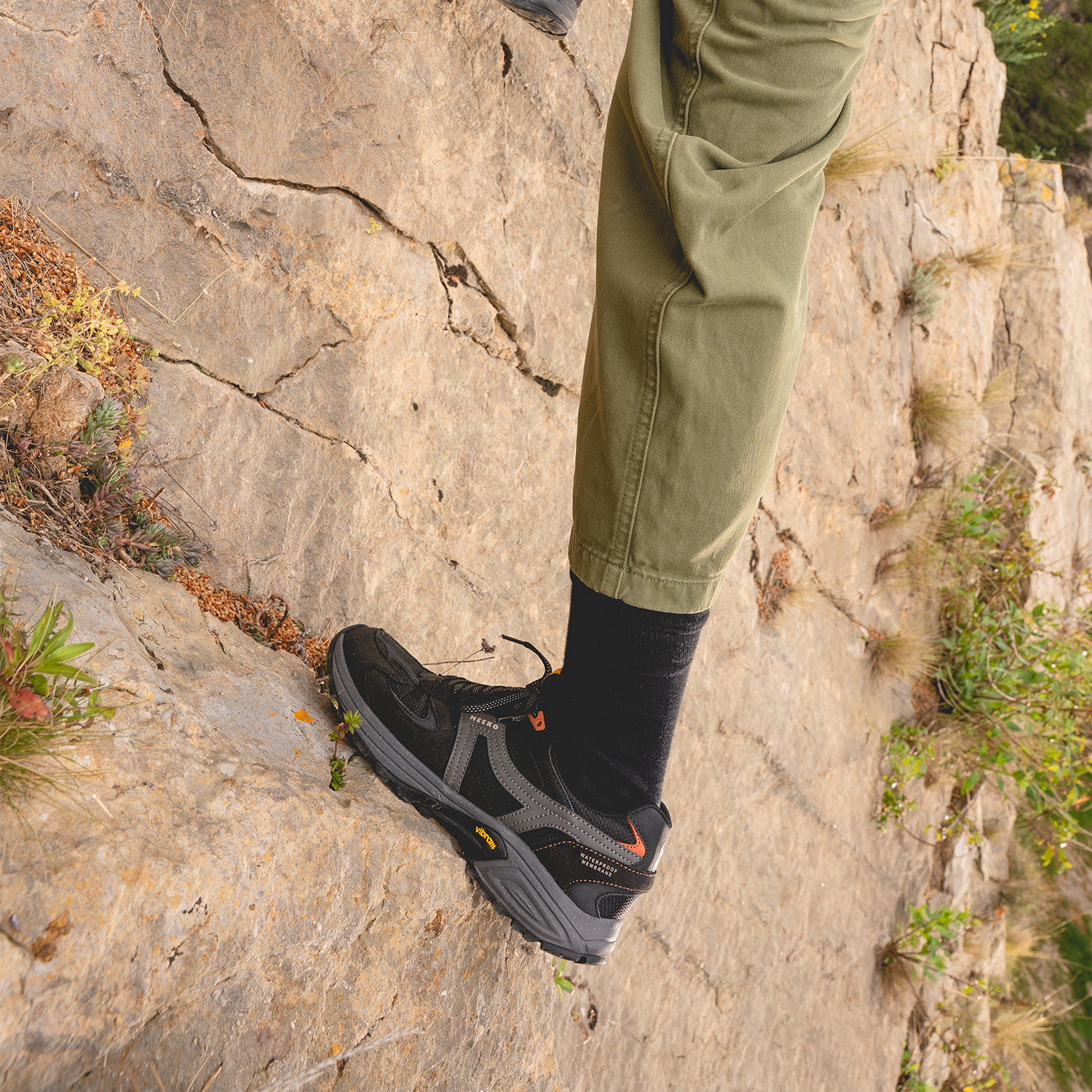 Baskets techniques et durables MEEKO Noir