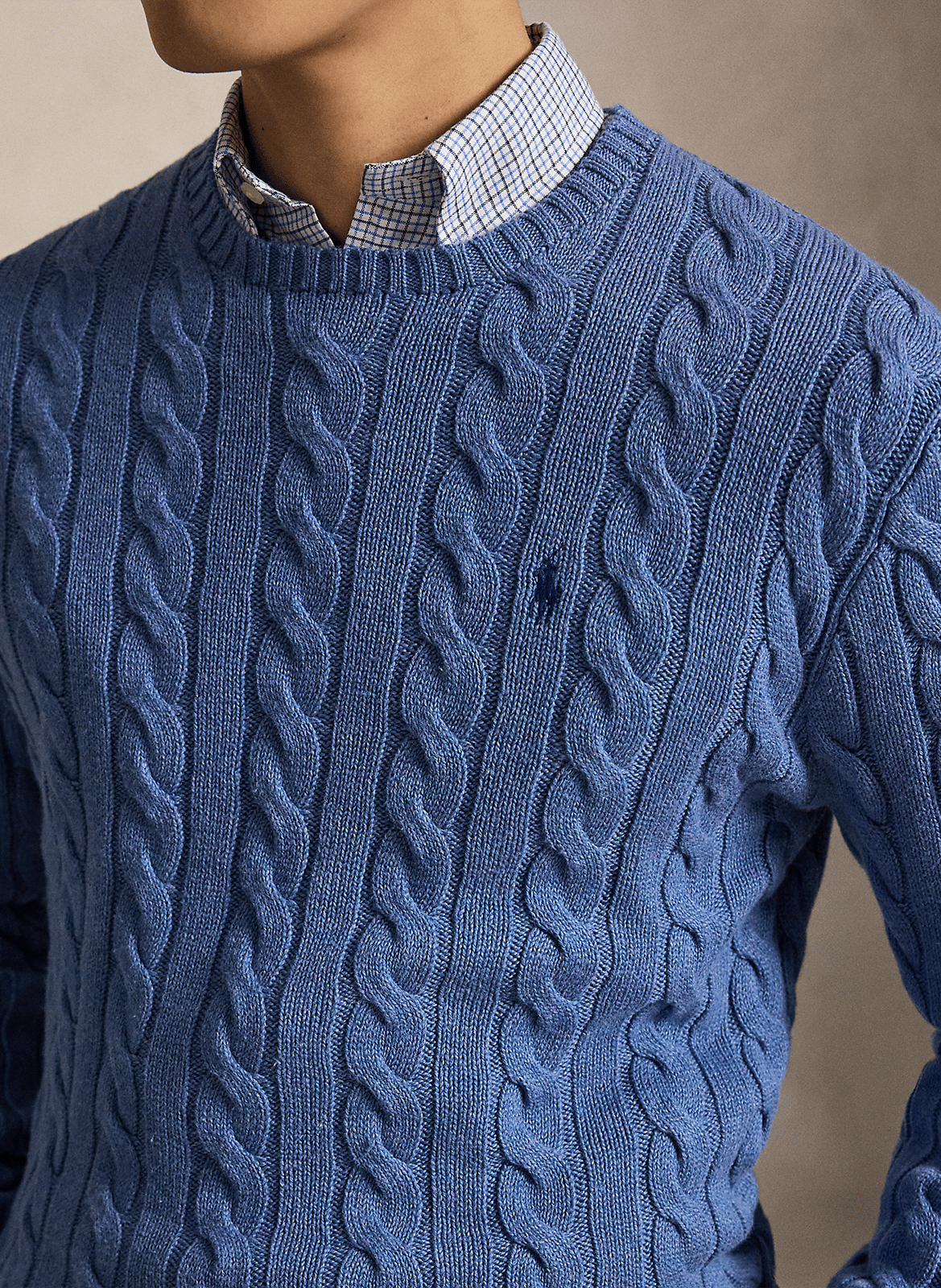 Baumwollpullover POLO RALPH LAUREN Blau