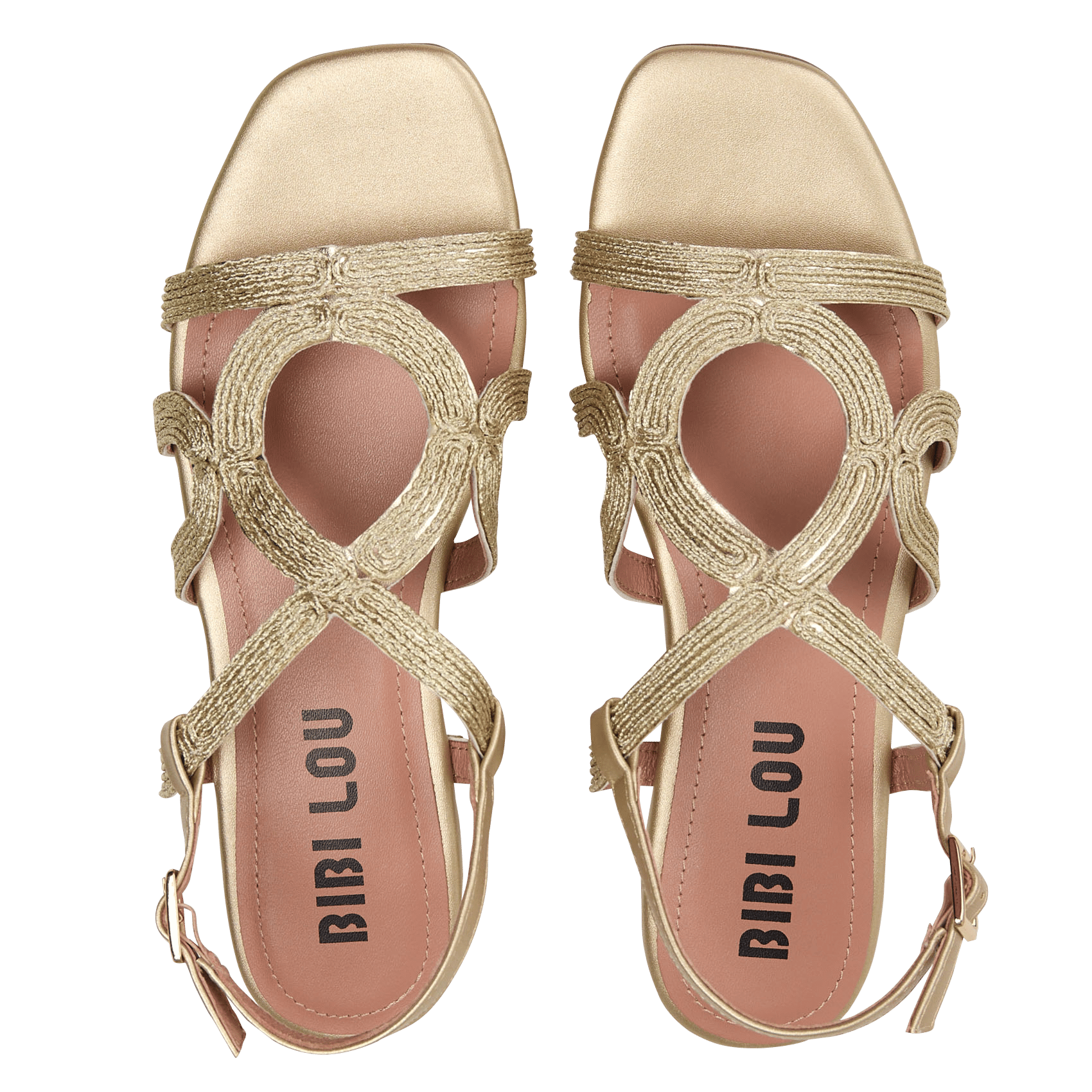 Sandales brillantes BIBI LOU Doré