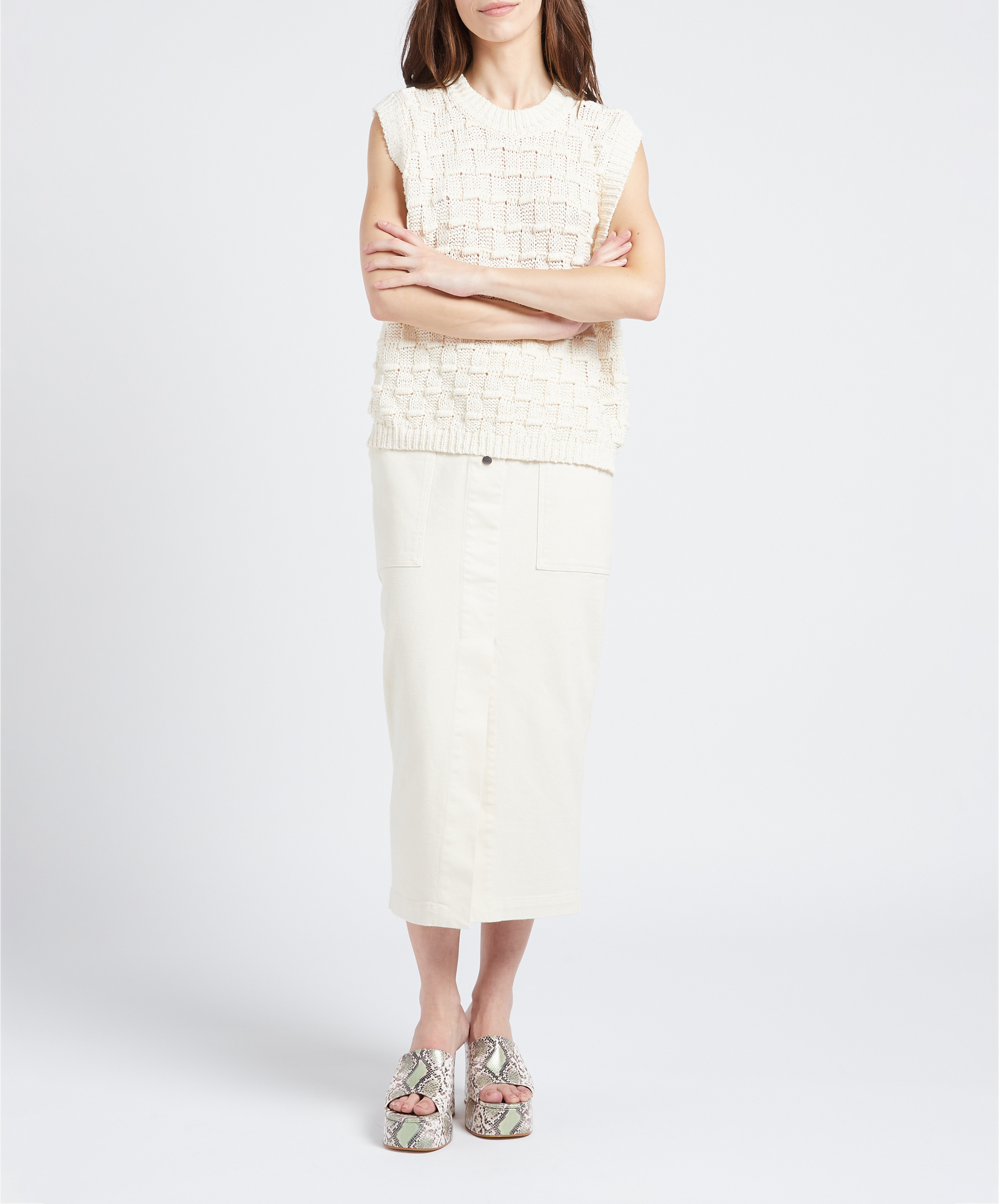 Katoenen overhemd met klassieke kraag COLLECTORS CLUB Beige