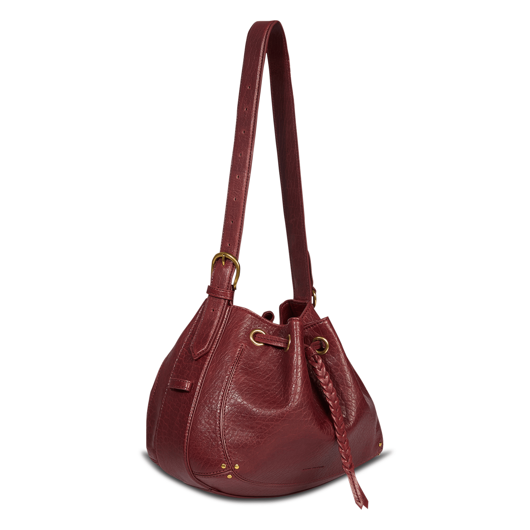 Leather handbag JEROME DREYFUSS Red