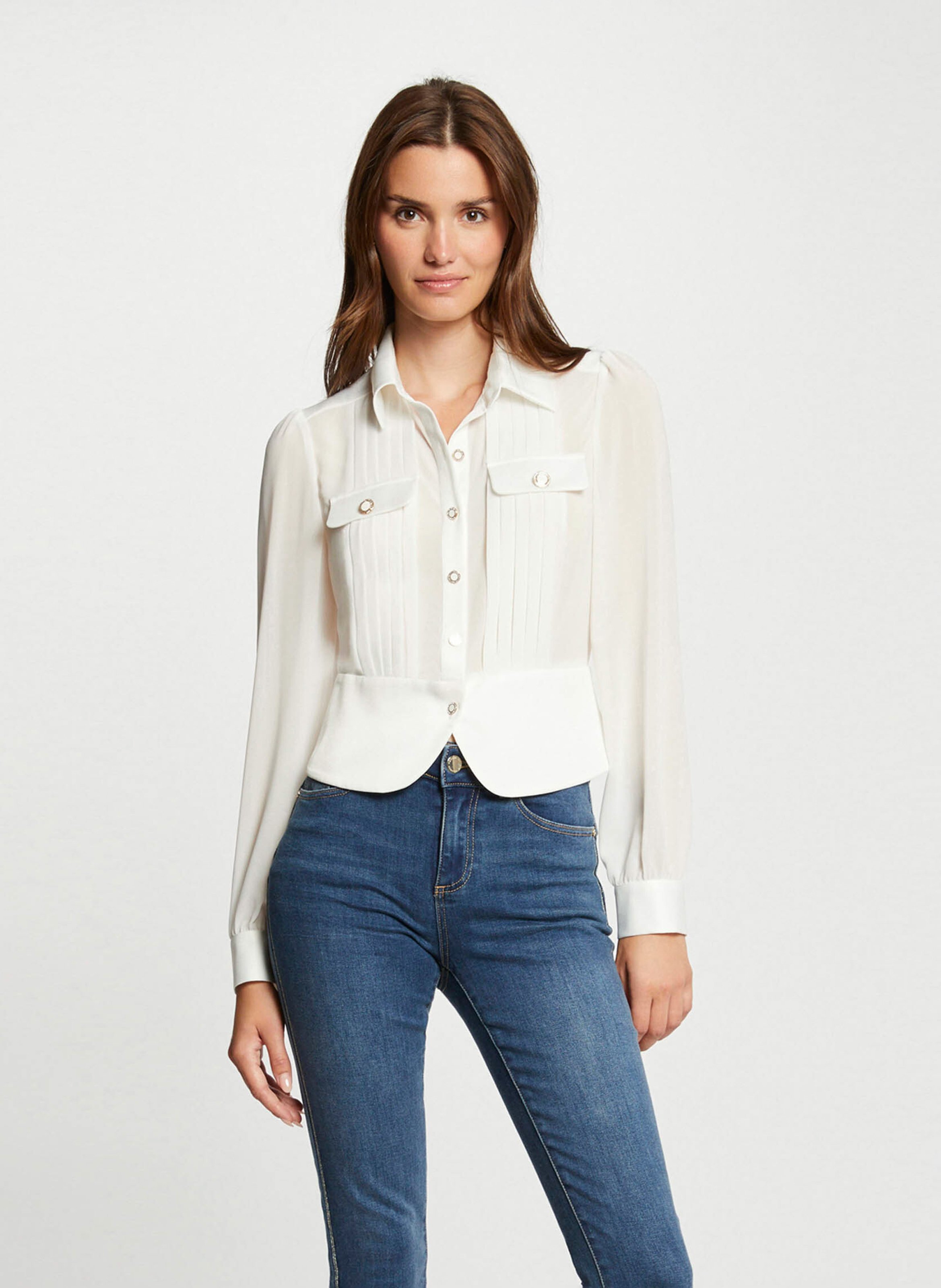 Blouse col chemise MORGAN
