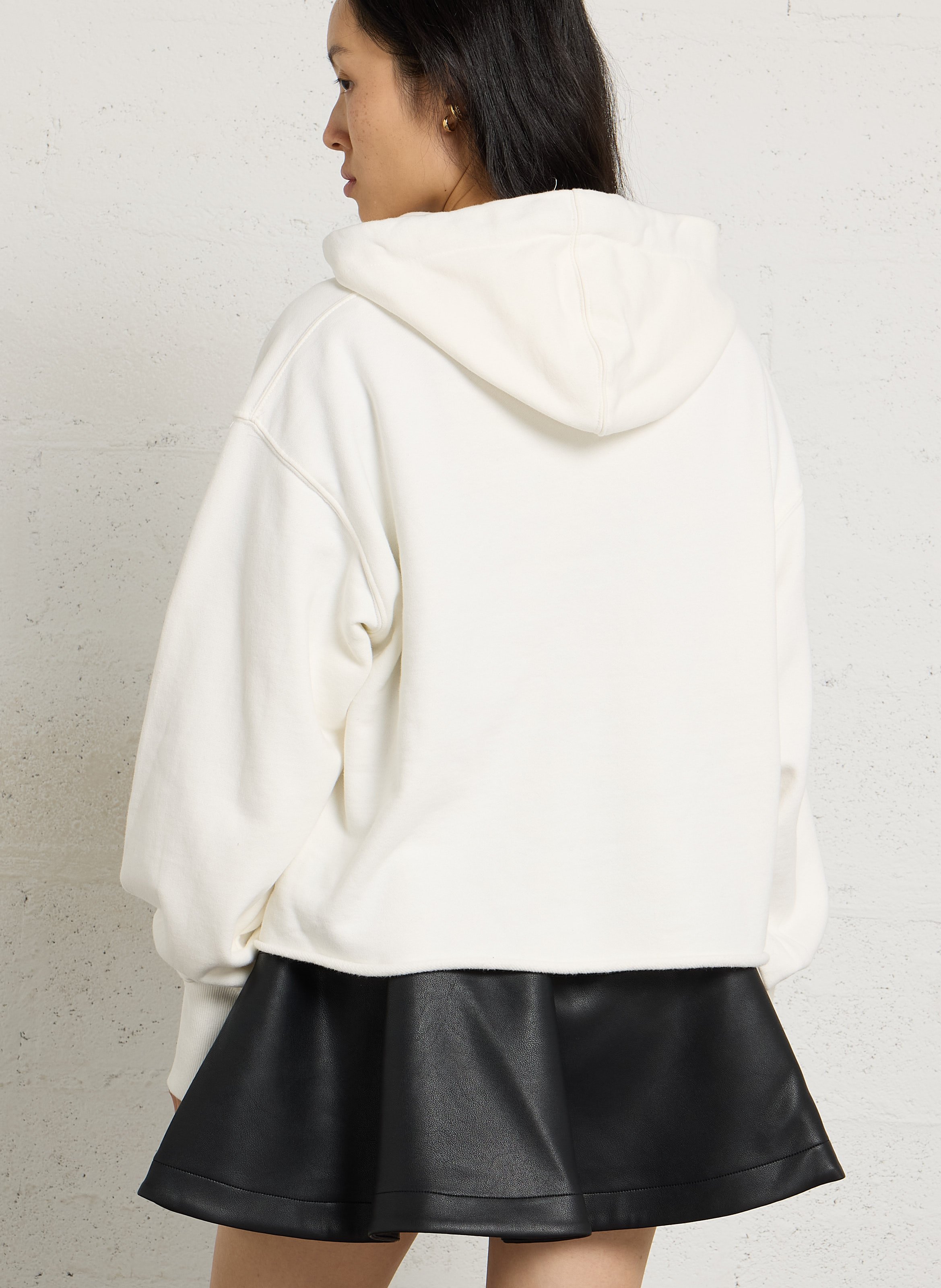 Sweat col rond en coton mélangé NEWTONE Beige