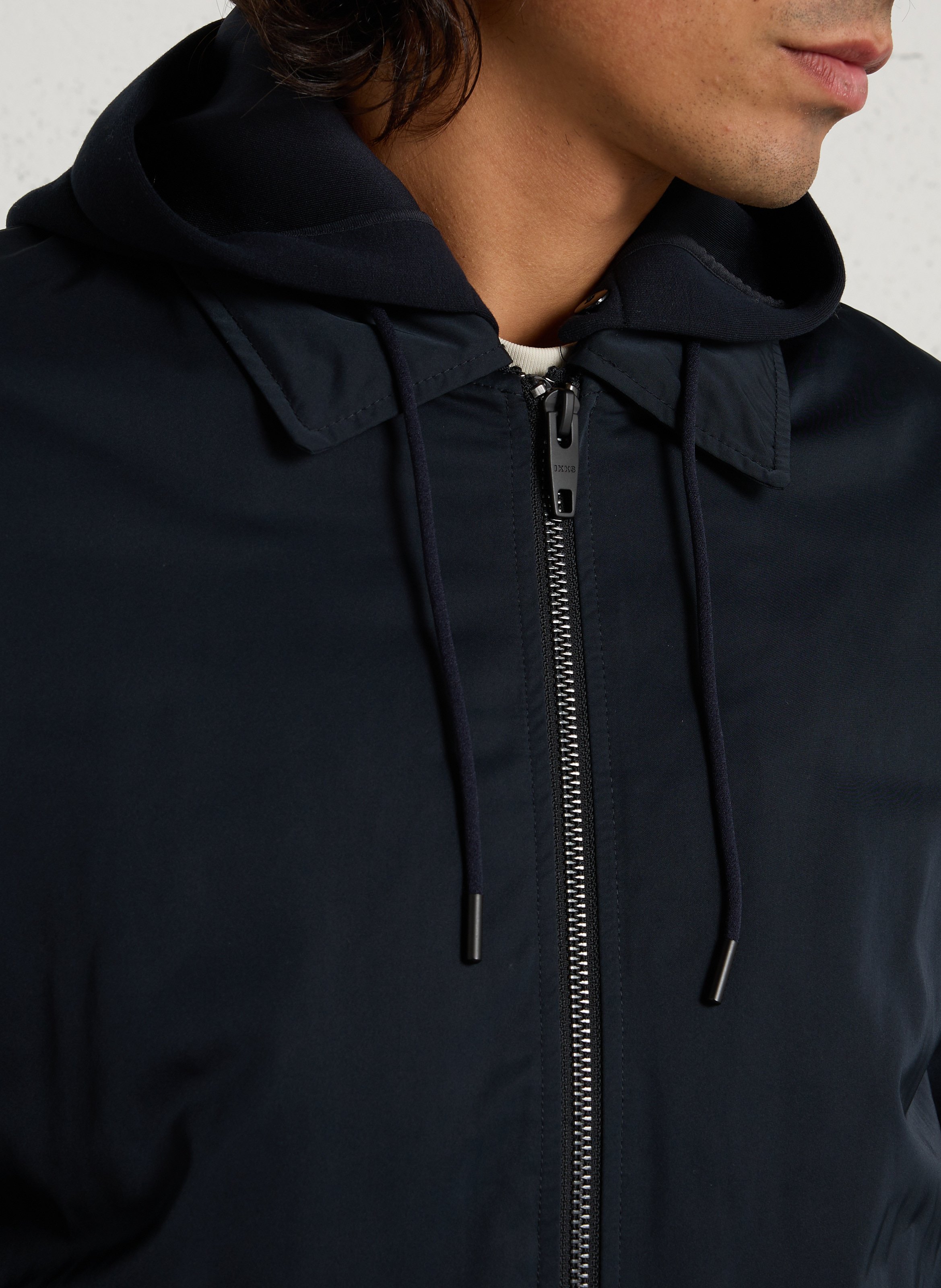 Gerade geschnittener Blouson mit klassischem Kragen IKKS Blau