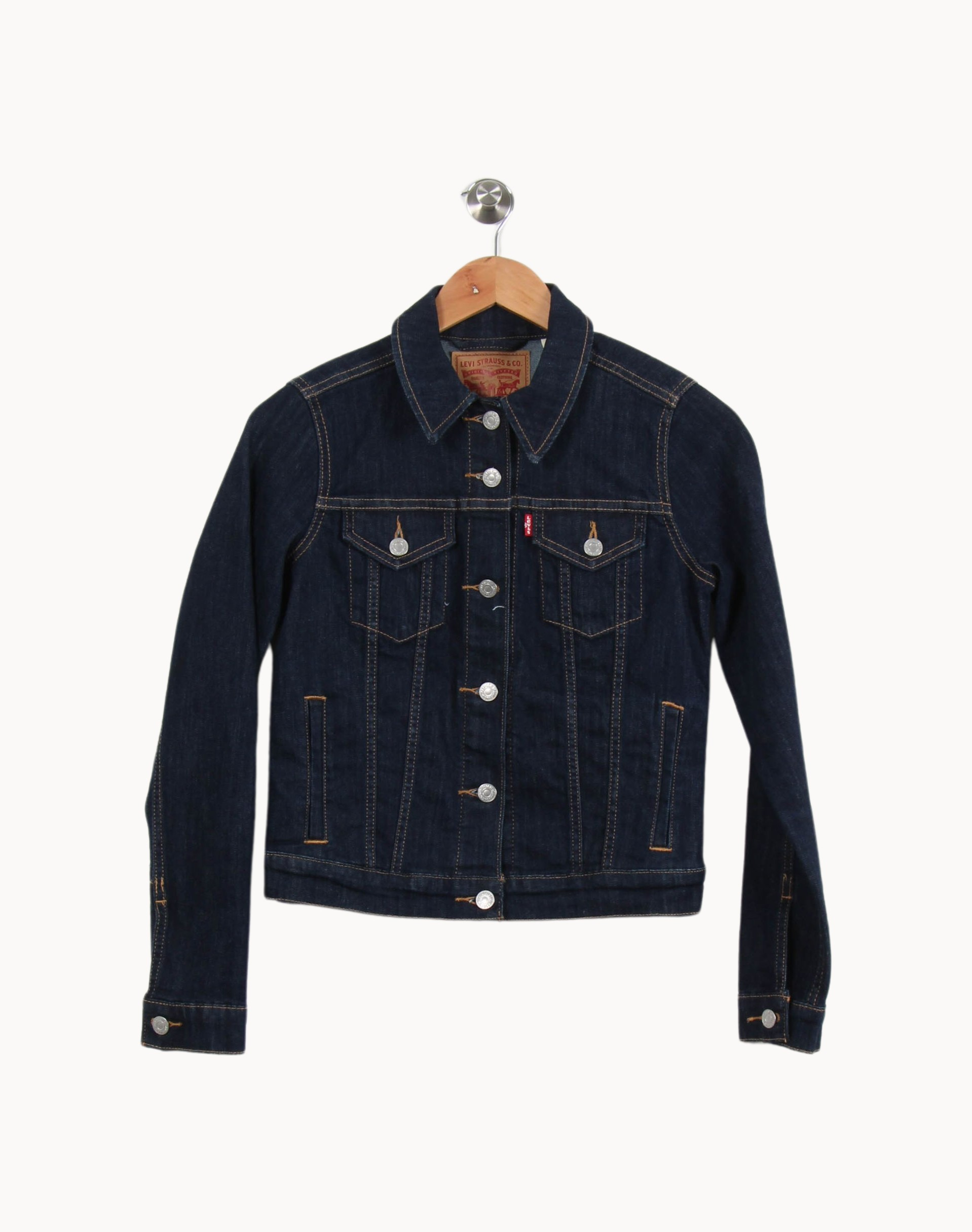 Veste en jean LEVI'S - Seconde main Bleu