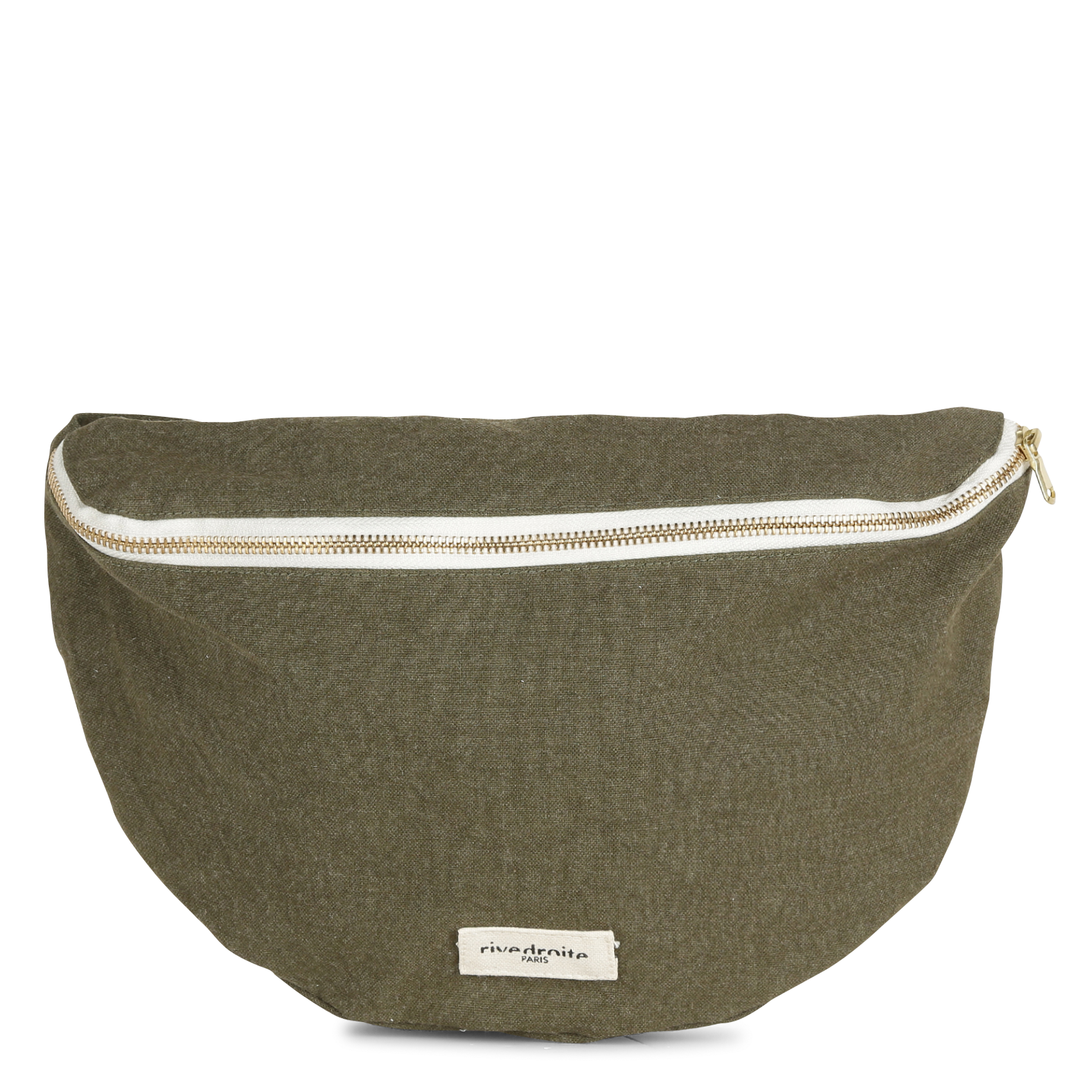 Denim waist bag RIVEDROITE PARIS Khaki